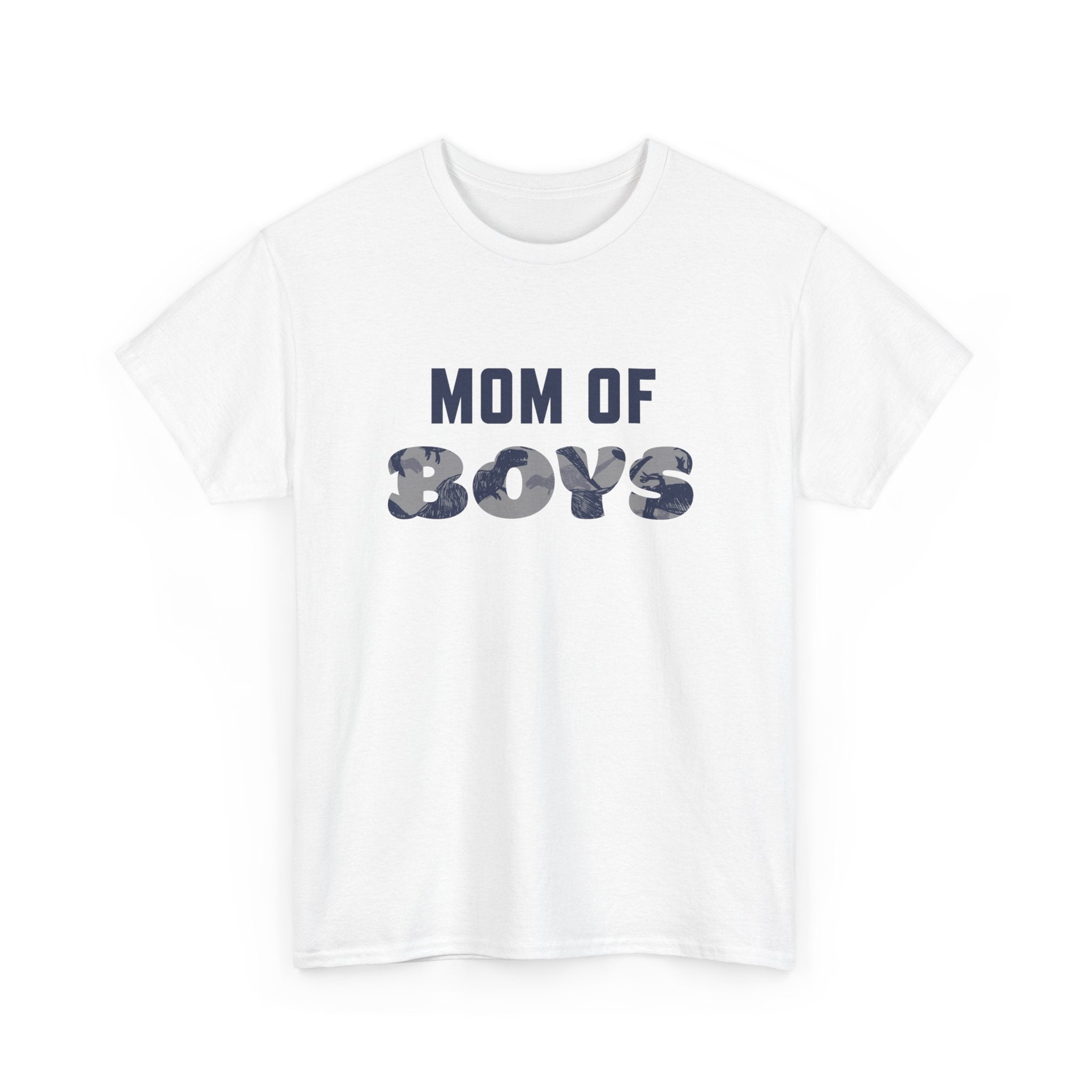 Mom T-Shirt - Mom Of Boys | T-Shirt by atgodanddesigns
