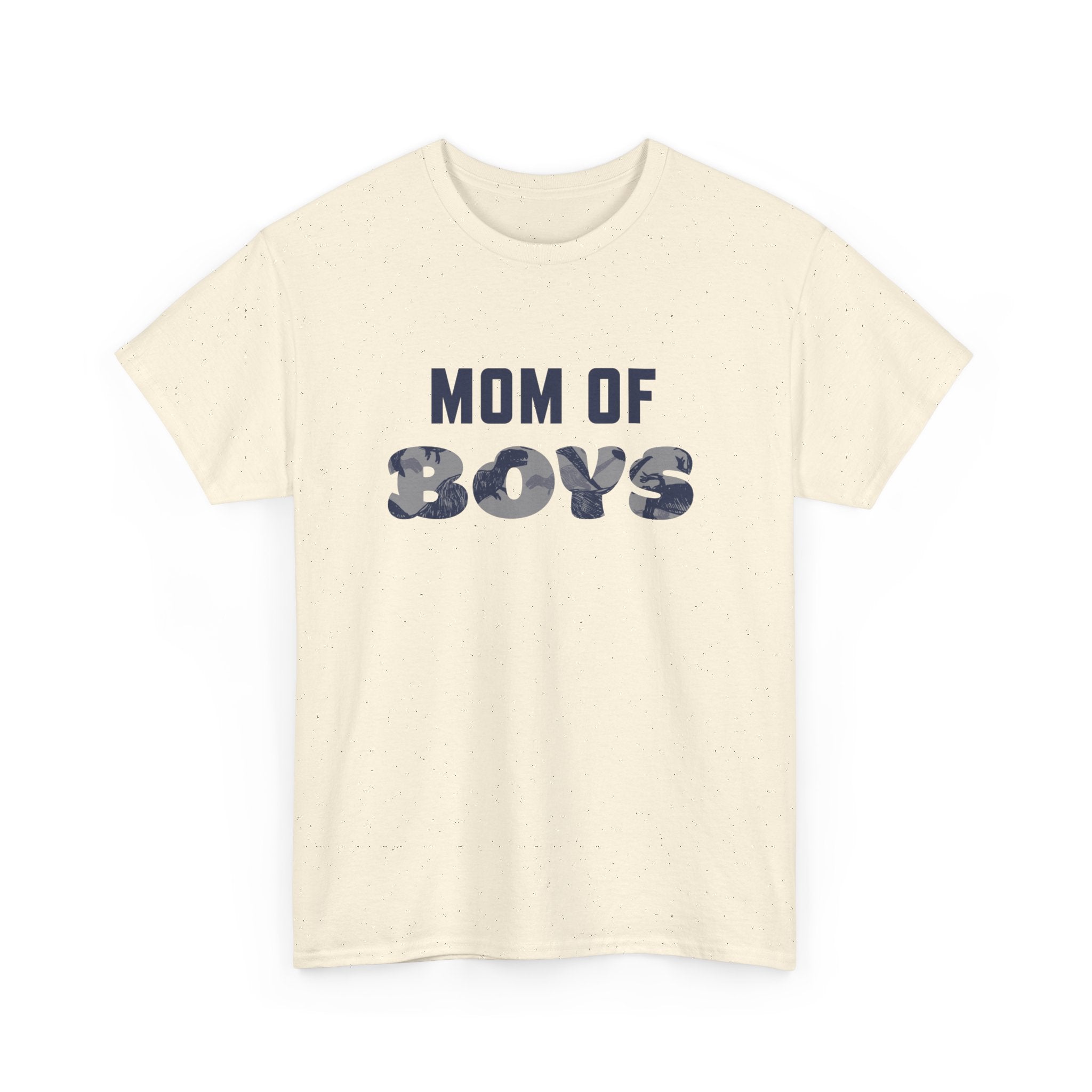 Mom T-Shirt - Mom Of Boys | T-Shirt by atgodanddesigns