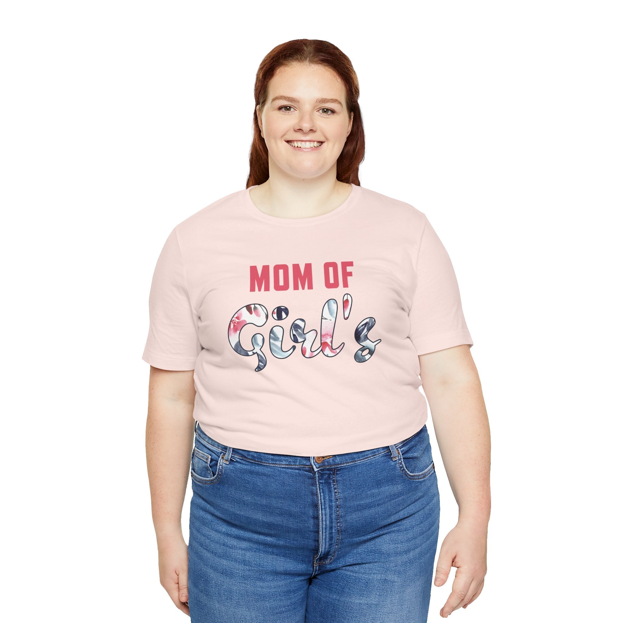 Mom T-Shirt - Mom Of Girls | T-Shirt by atgodanddesigns