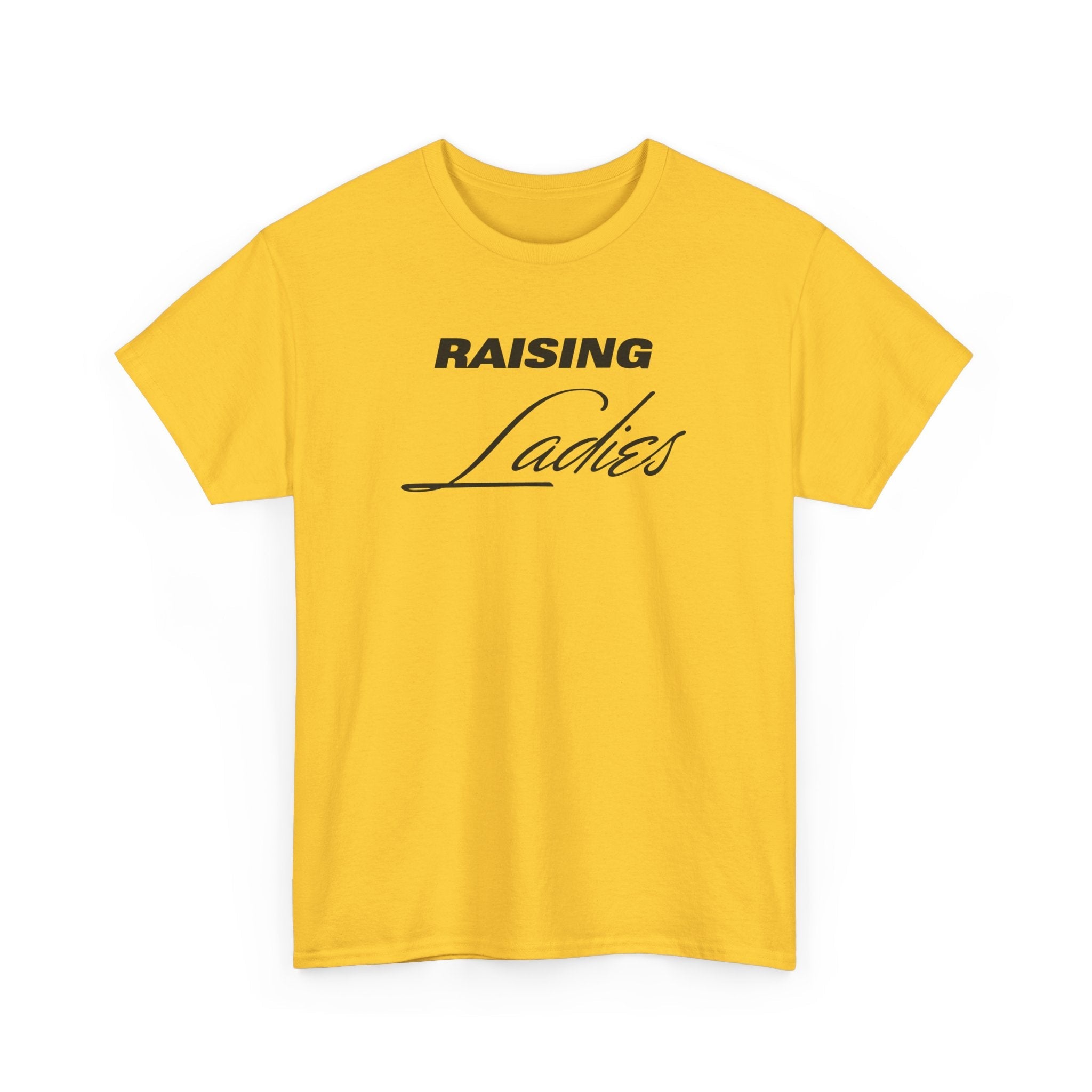 Mom T-Shirt - Raising Ladies | T-Shirt by atgodanddesigns