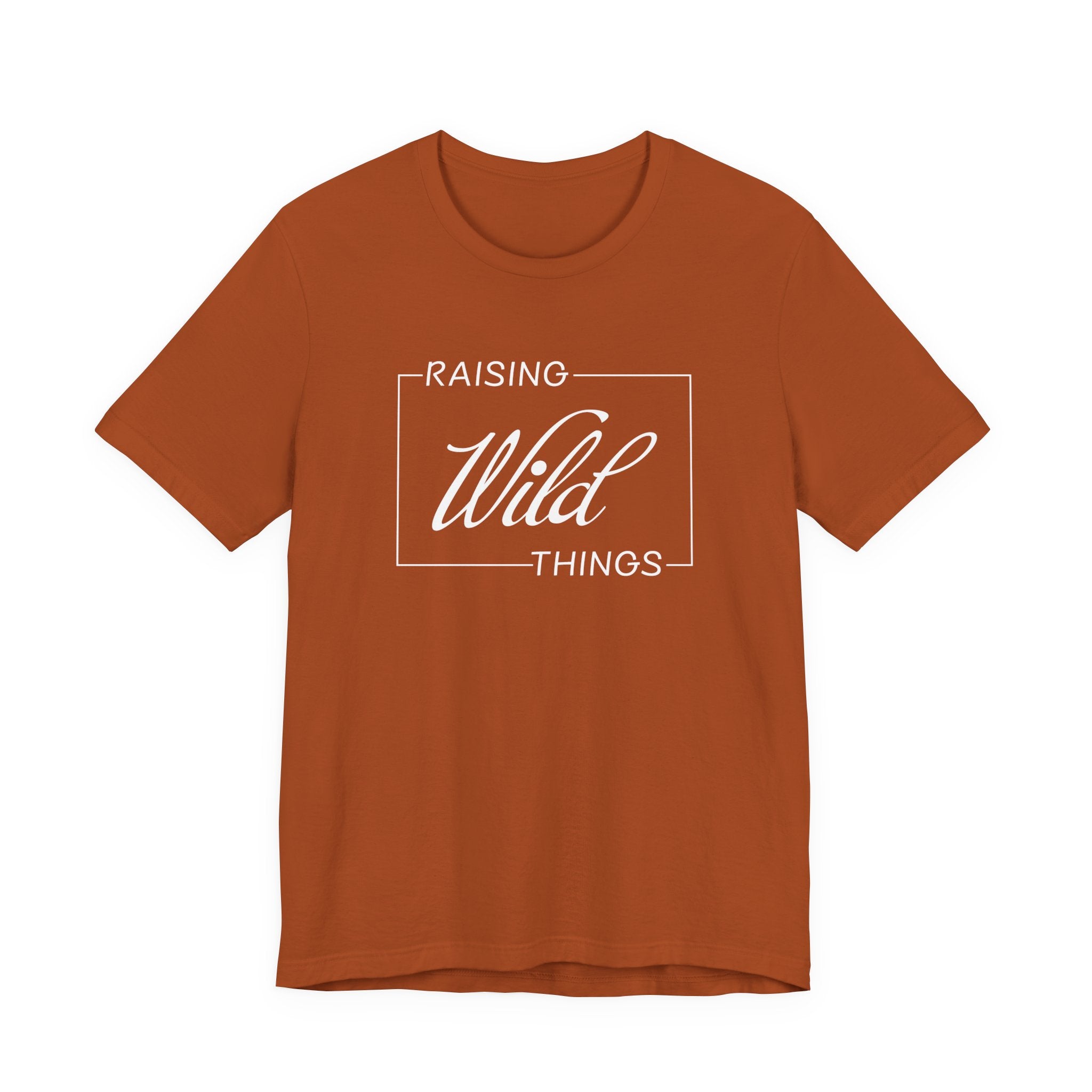 Mom T-Shirt - Raising Wild Things | T-Shirt by atgodanddesigns
