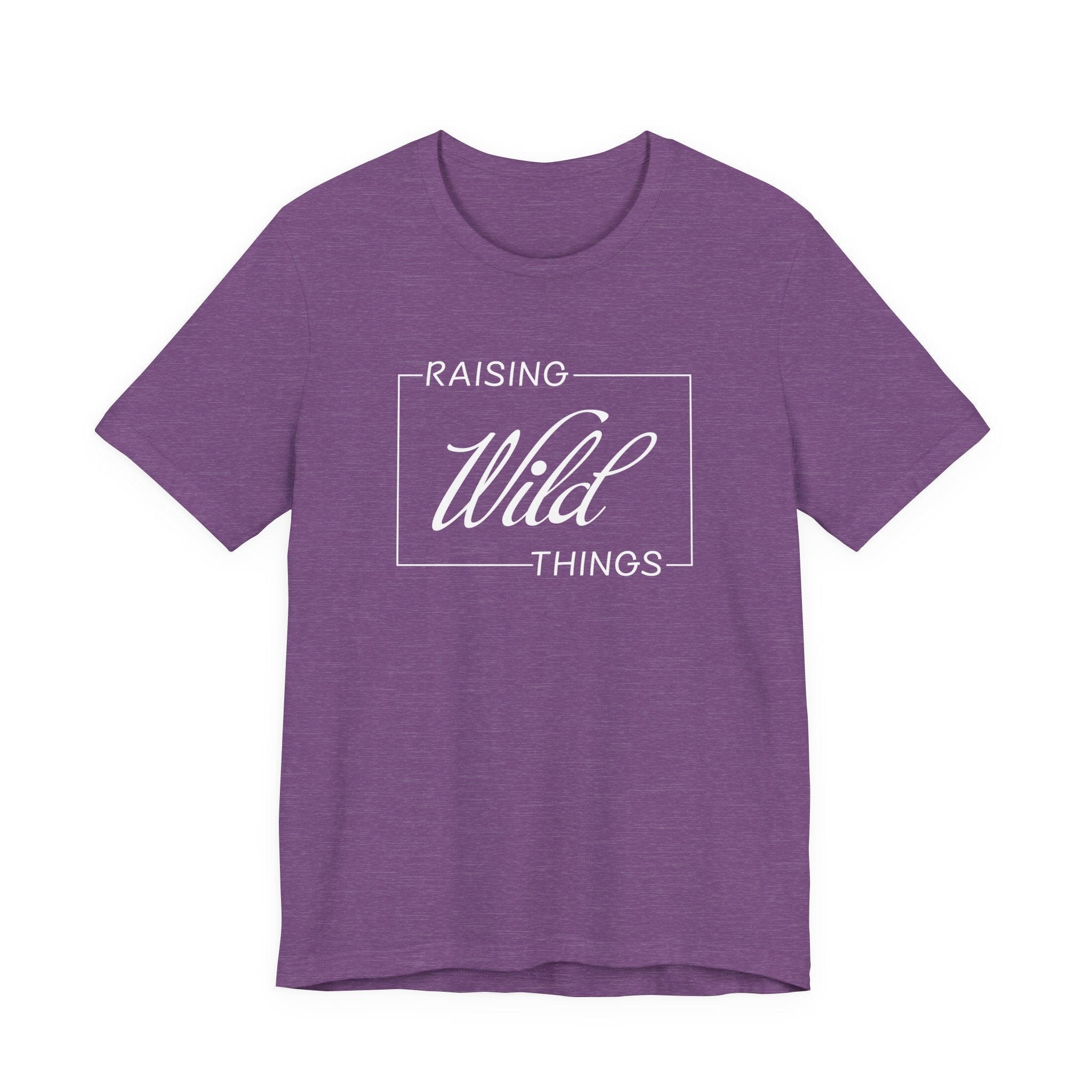 Mom T-Shirt - Raising Wild Things | T-Shirt by atgodanddesigns