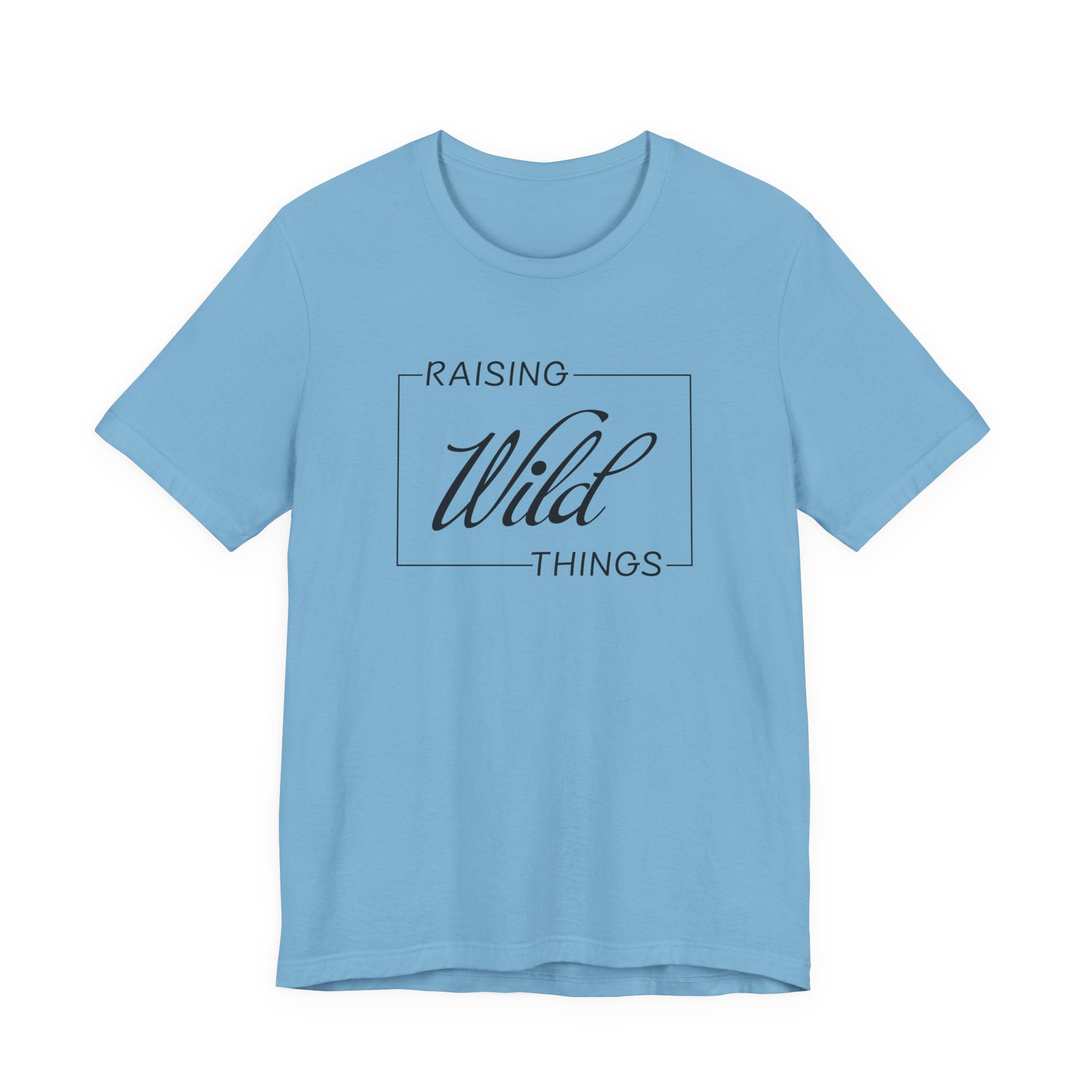 Mom T-Shirt - Raising Wild Things | T-Shirt by atgodanddesigns