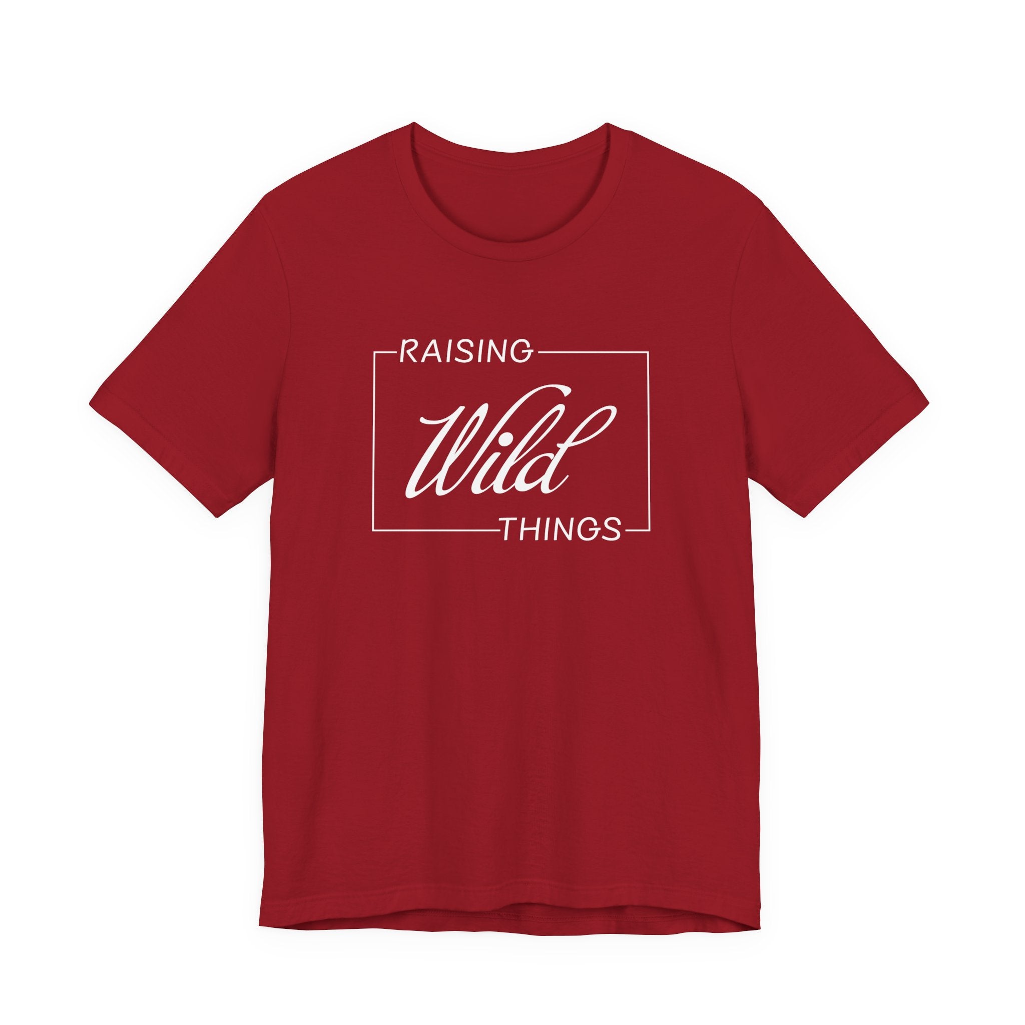 Mom T-Shirt - Raising Wild Things | T-Shirt by atgodanddesigns