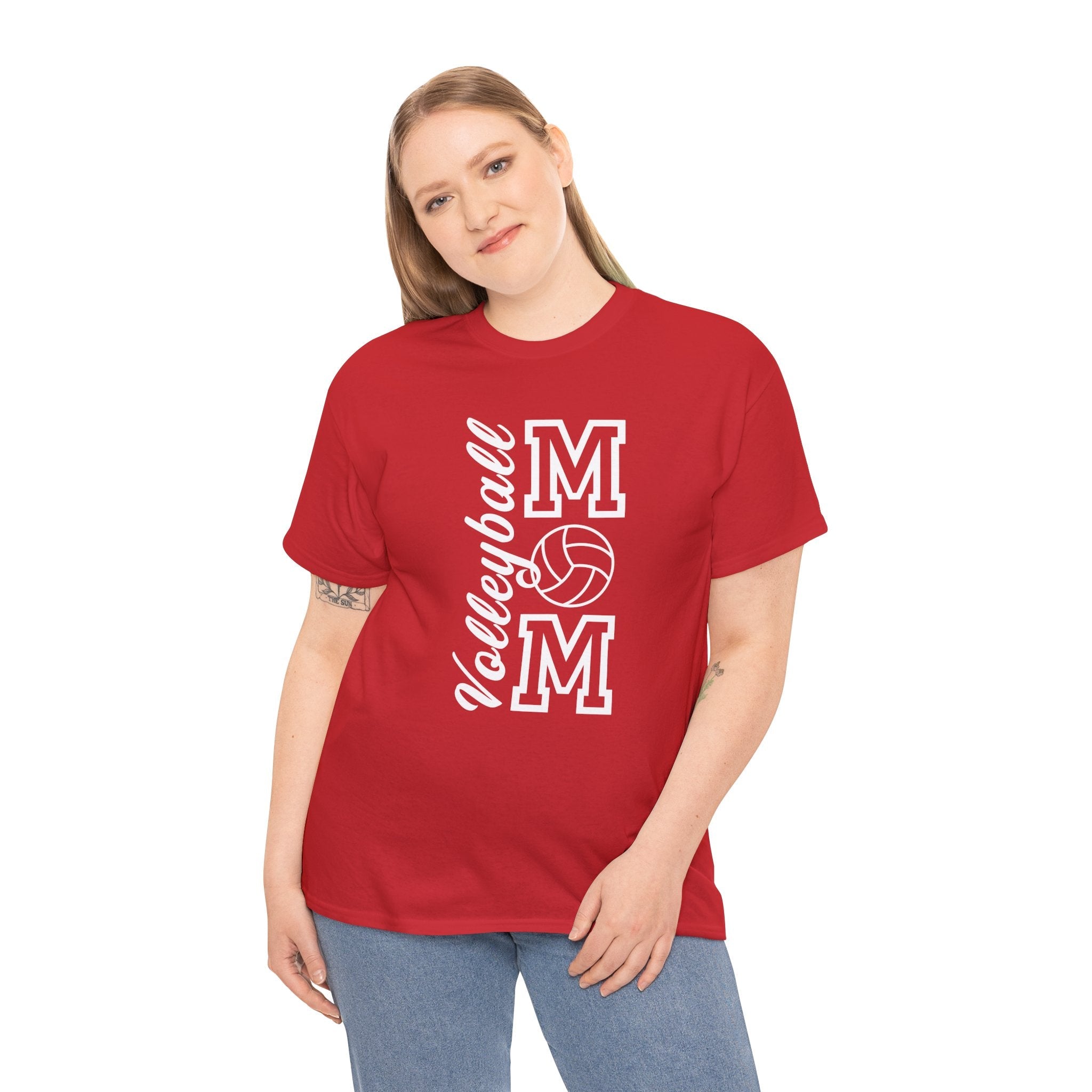 Mom T-Shirt - Volleyball Mom | T-Shirt by atgodanddesigns