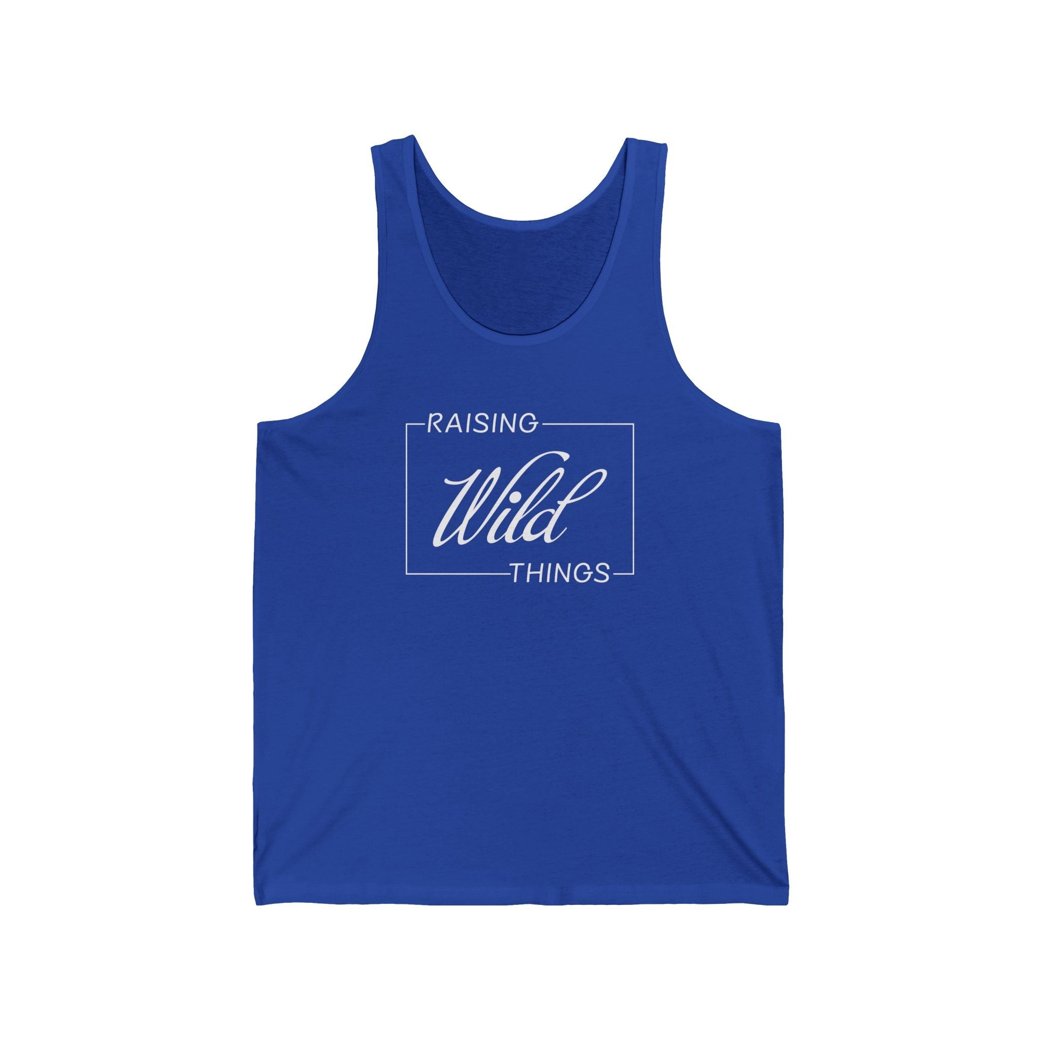 Mom Tank - Raising Wild Things | Tank Top by atgodanddesigns