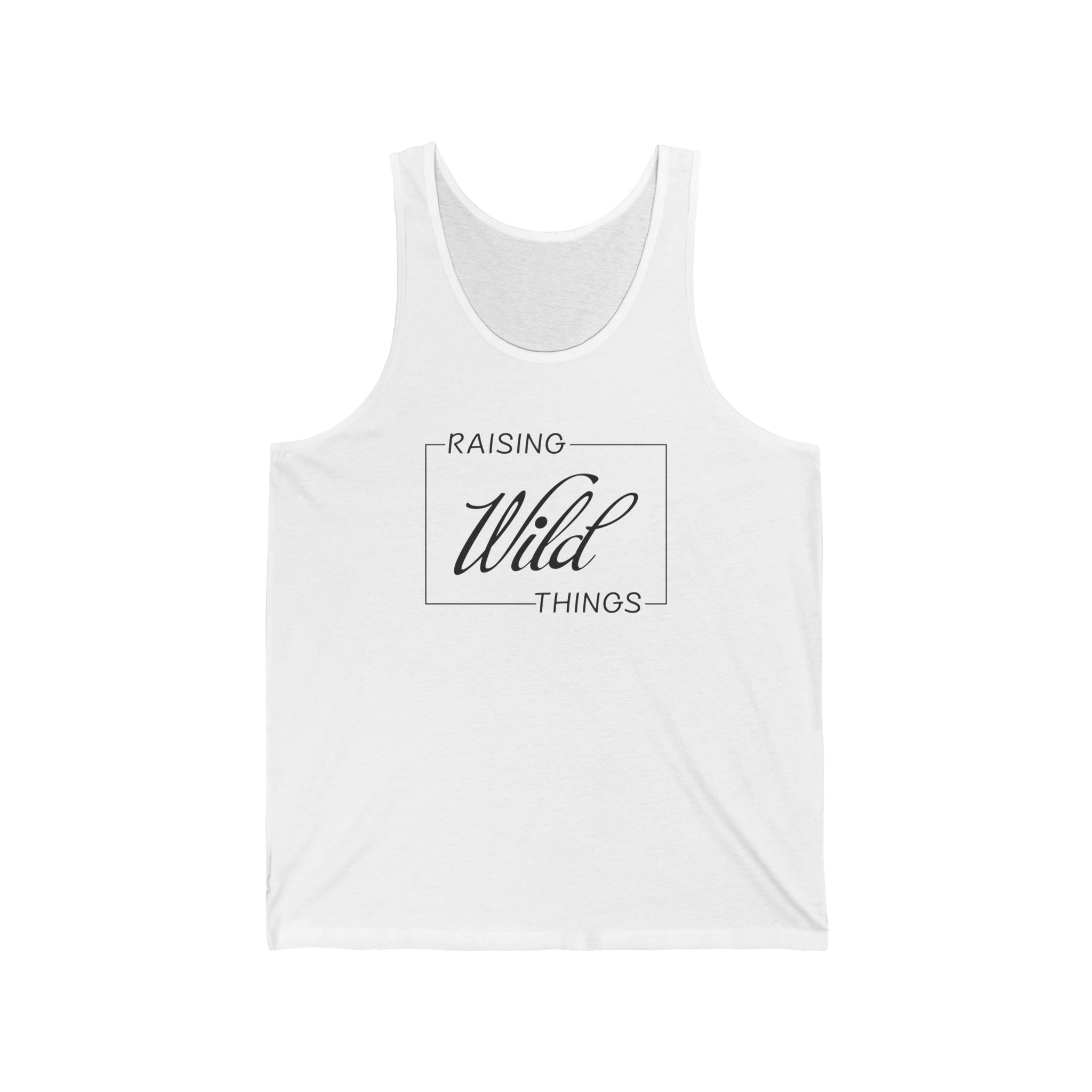 Mom Tank - Raising Wild Things | Tank Top by atgodanddesigns