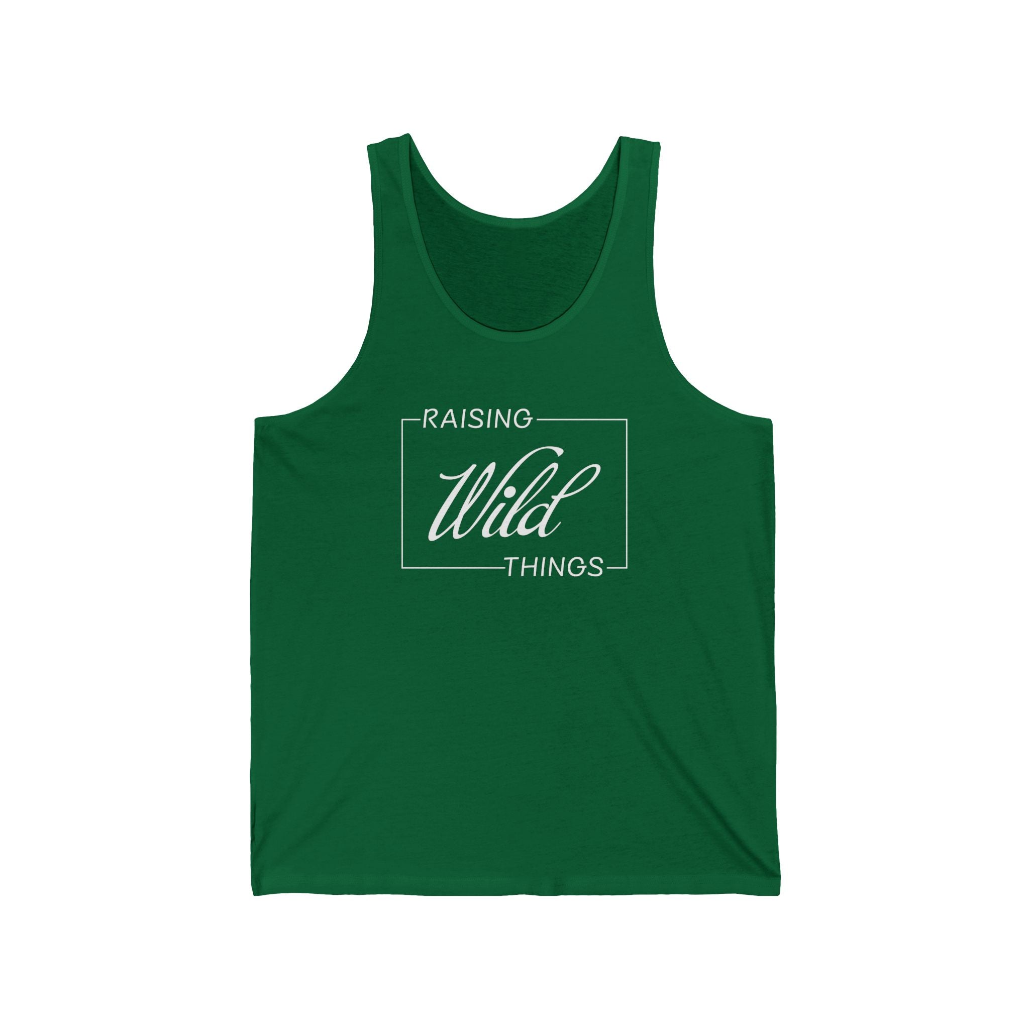 Mom Tank - Raising Wild Things | Tank Top by atgodanddesigns