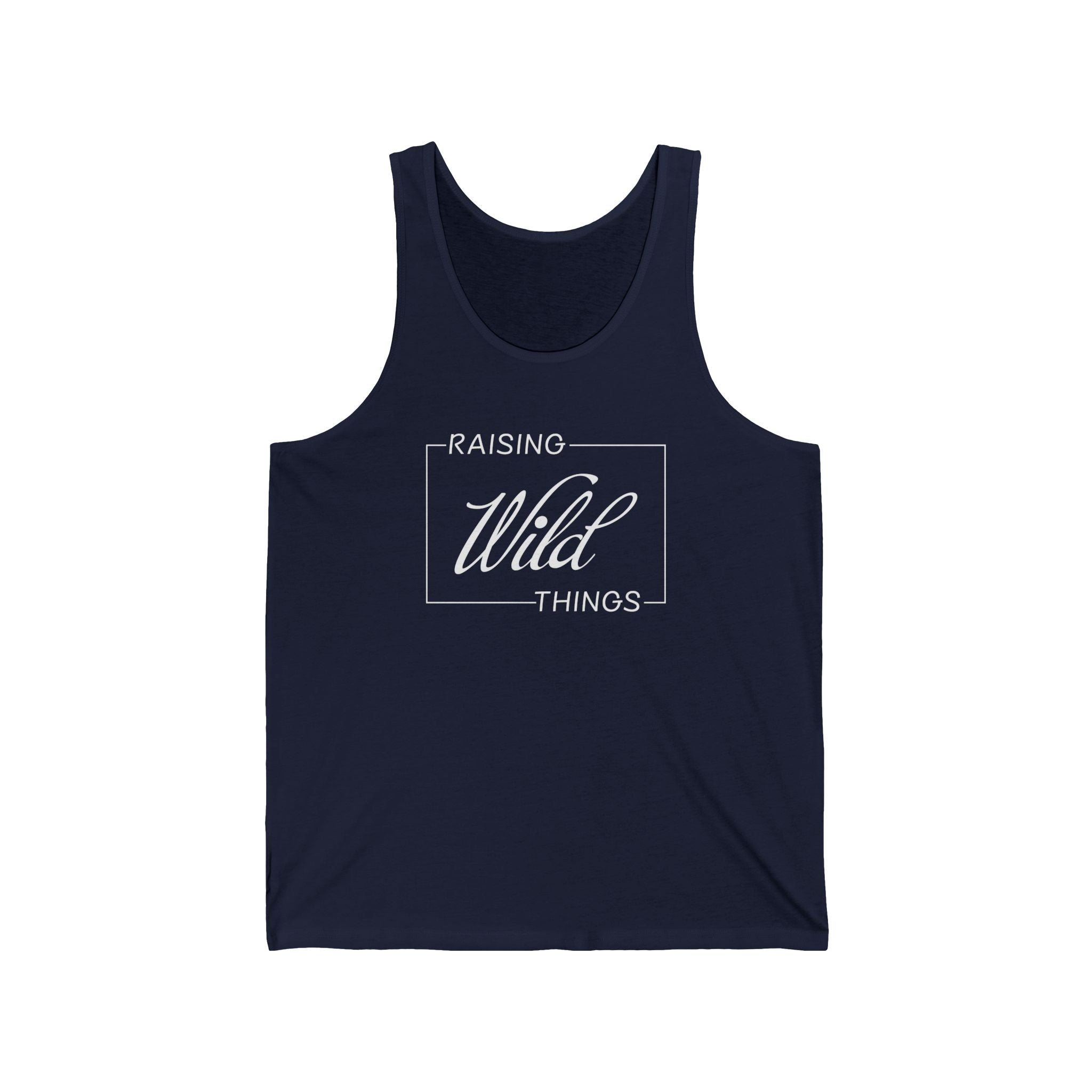 Mom Tank - Raising Wild Things | Tank Top by atgodanddesigns