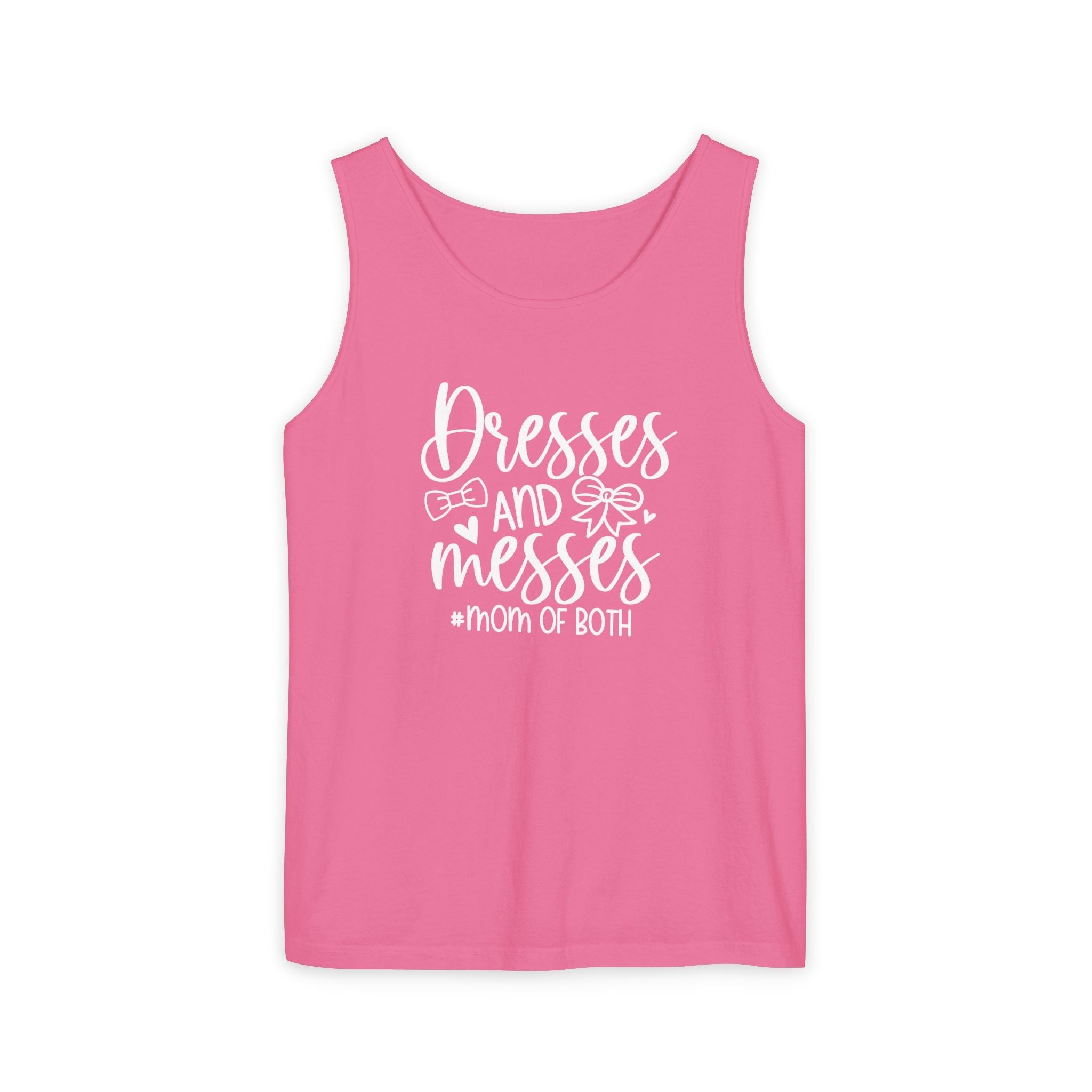 Mom Tank Top - Dresses & Messes Mom Of Both | Tank Top by atgodanddesigns