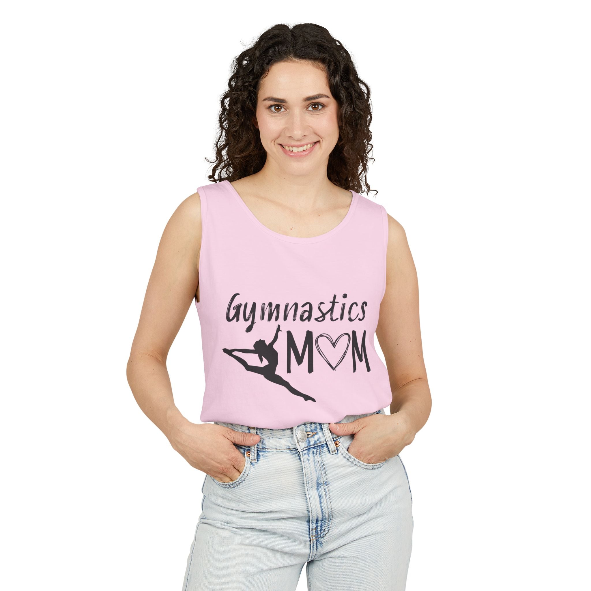 Mom Tank Top - Gymnastics Mom | Tank Top by atgodanddesigns