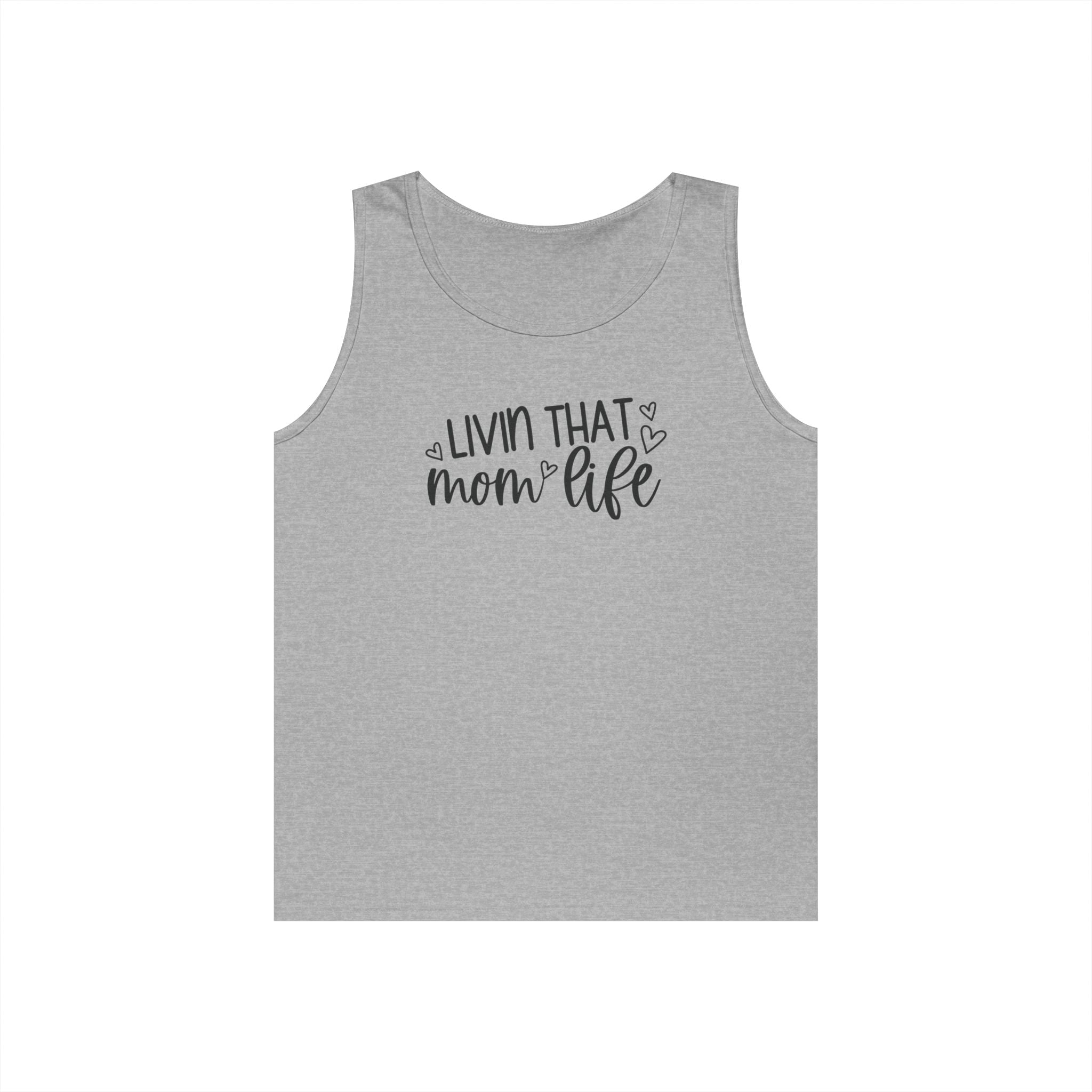 Mom Tank Top - Livin That Mom Life | Tank Top by atgodanddesigns
