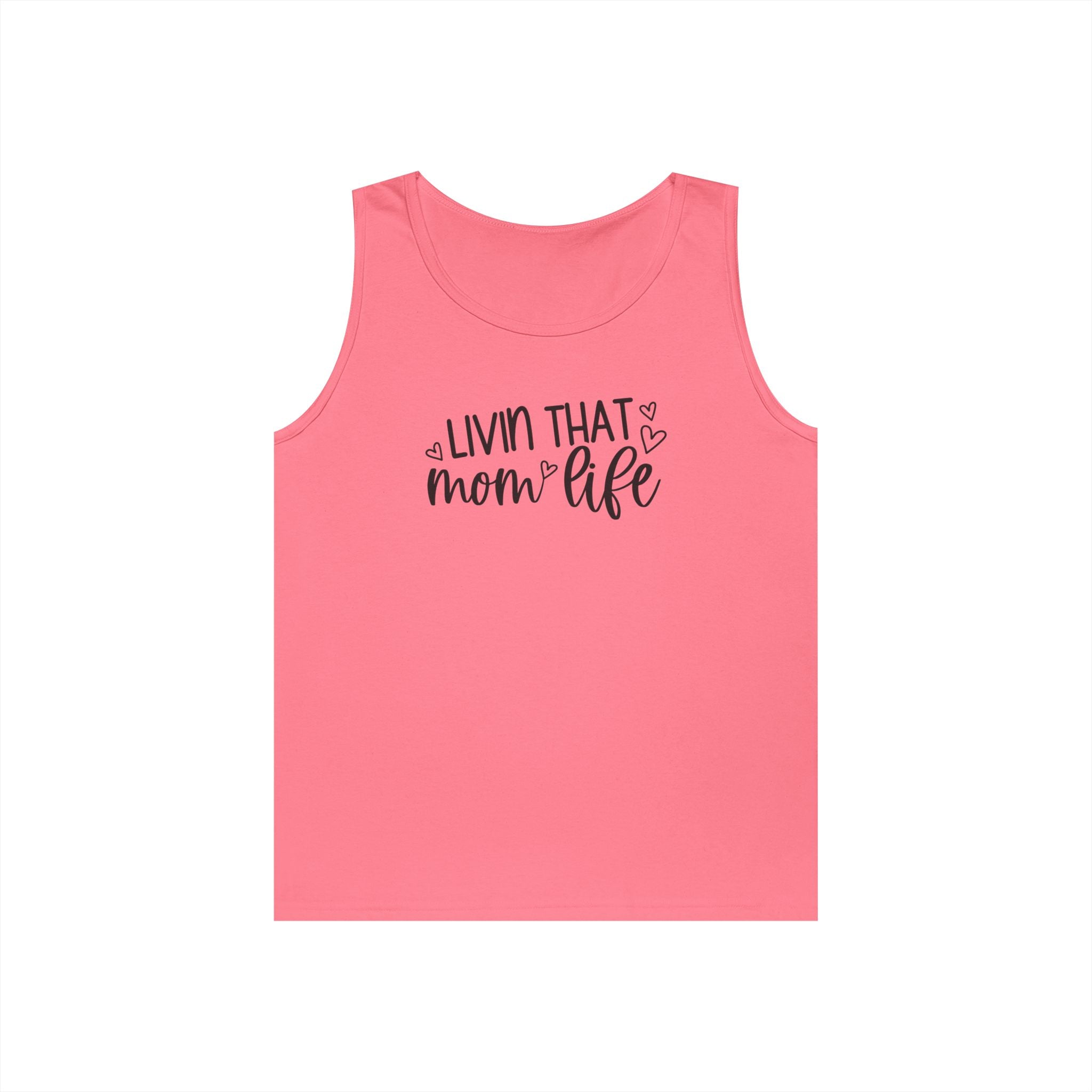 Mom Tank Top - Livin That Mom Life | Tank Top by atgodanddesigns
