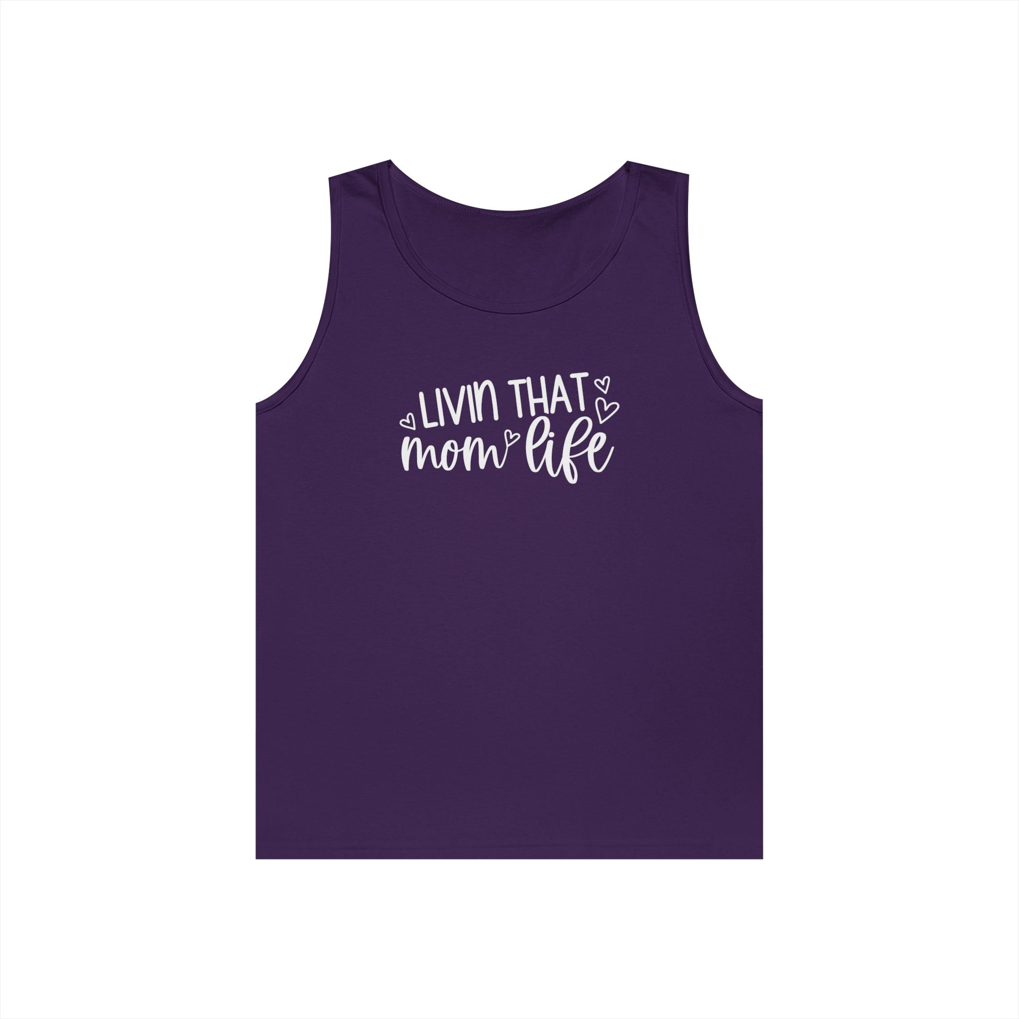 Mom Tank Top - Livin That Mom Life | Tank Top by atgodanddesigns