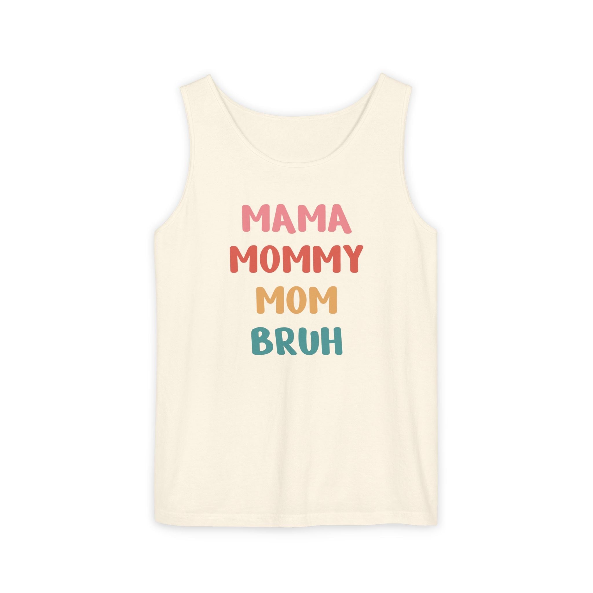 Mom Tank Top - Mama, Mommy, Mom, Bruh | Tank Top by atgodanddesigns