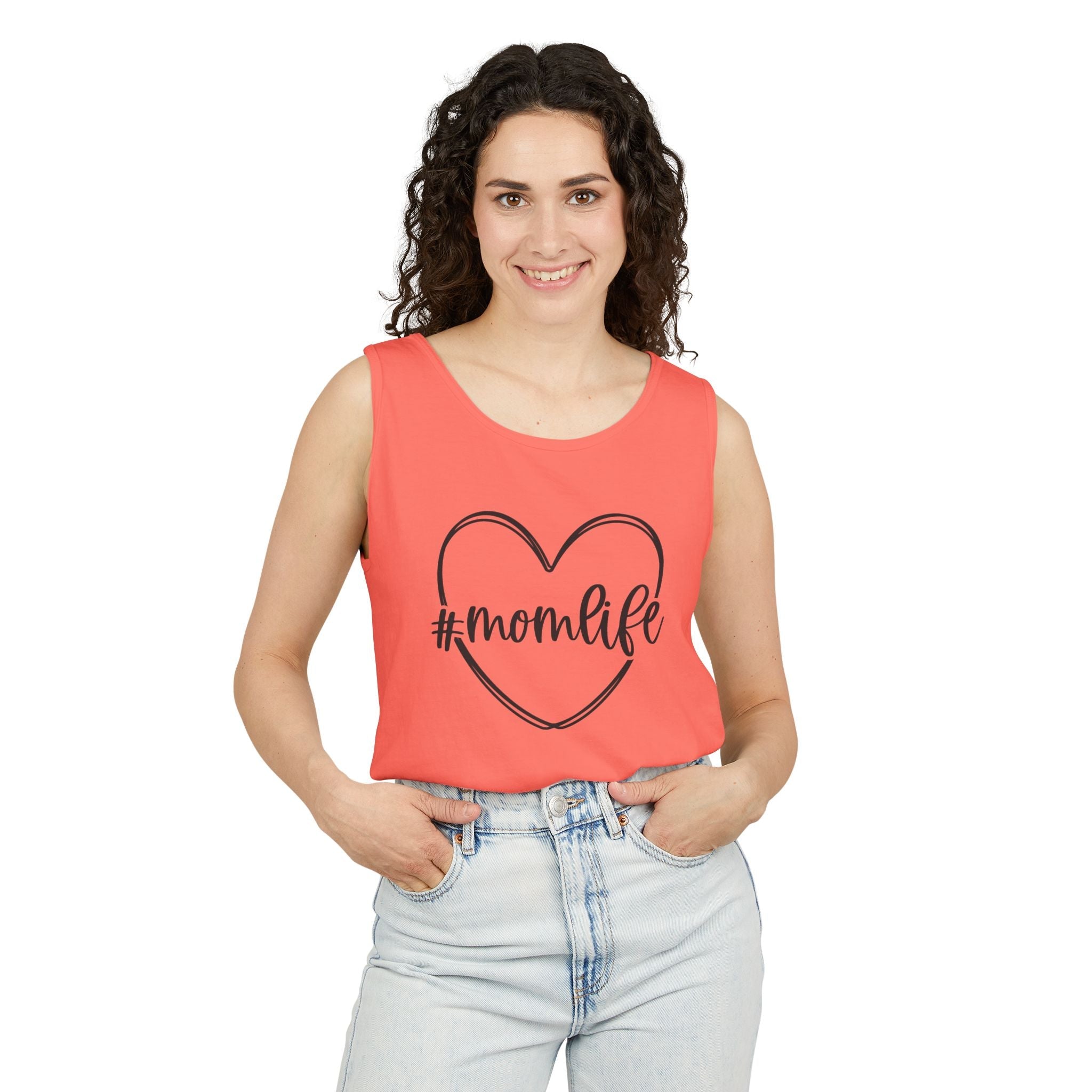 Mom Tank Top - Mom Life | Tank Top by atgodanddesigns
