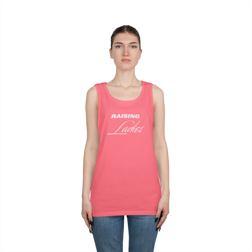 Mom Tank Top - Raising Ladies | Tank Top by atgodanddesigns