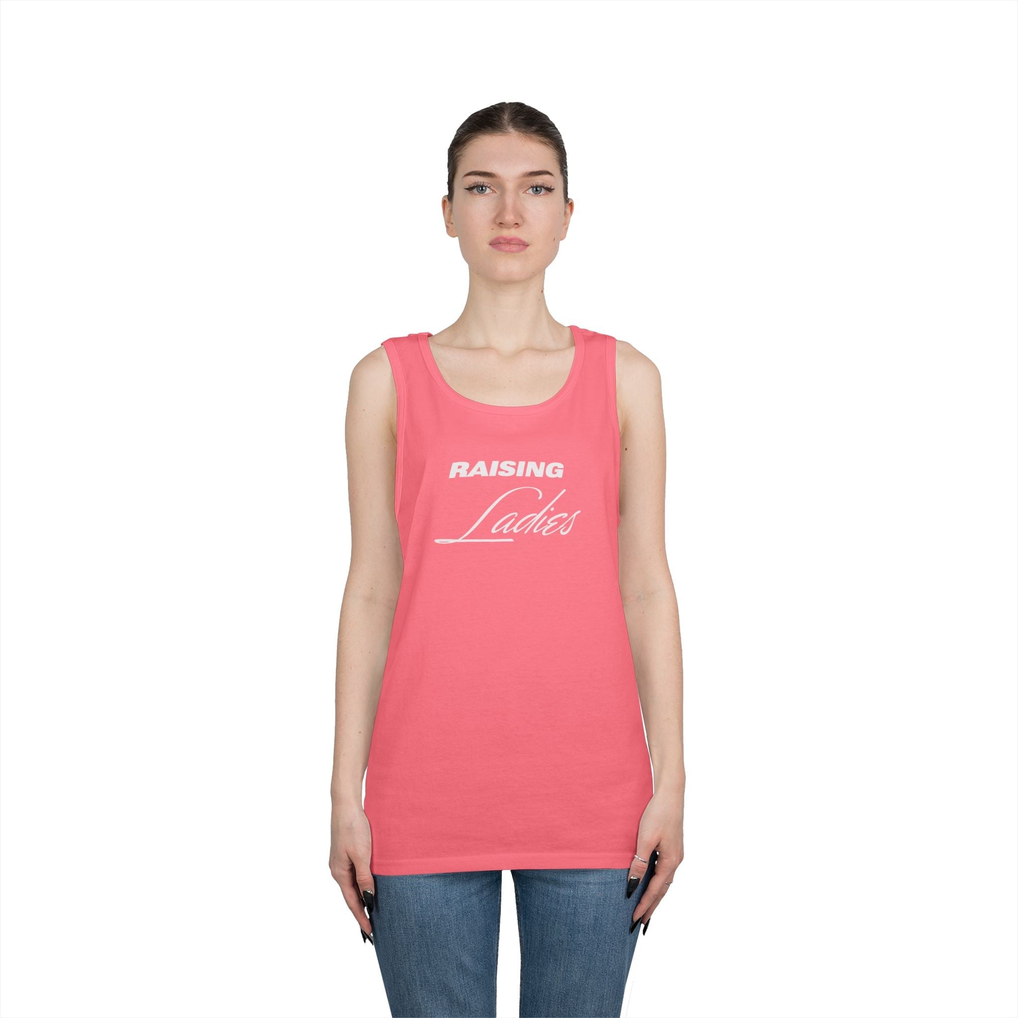 Mom Tank Top - Raising Ladies | Tank Top by atgodanddesigns