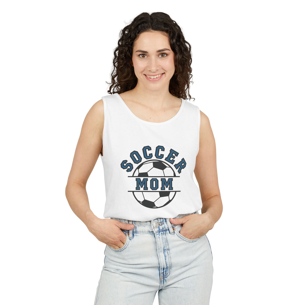 Mom Tank Top - Soccer Mom | Tank Top by atgodanddesigns
