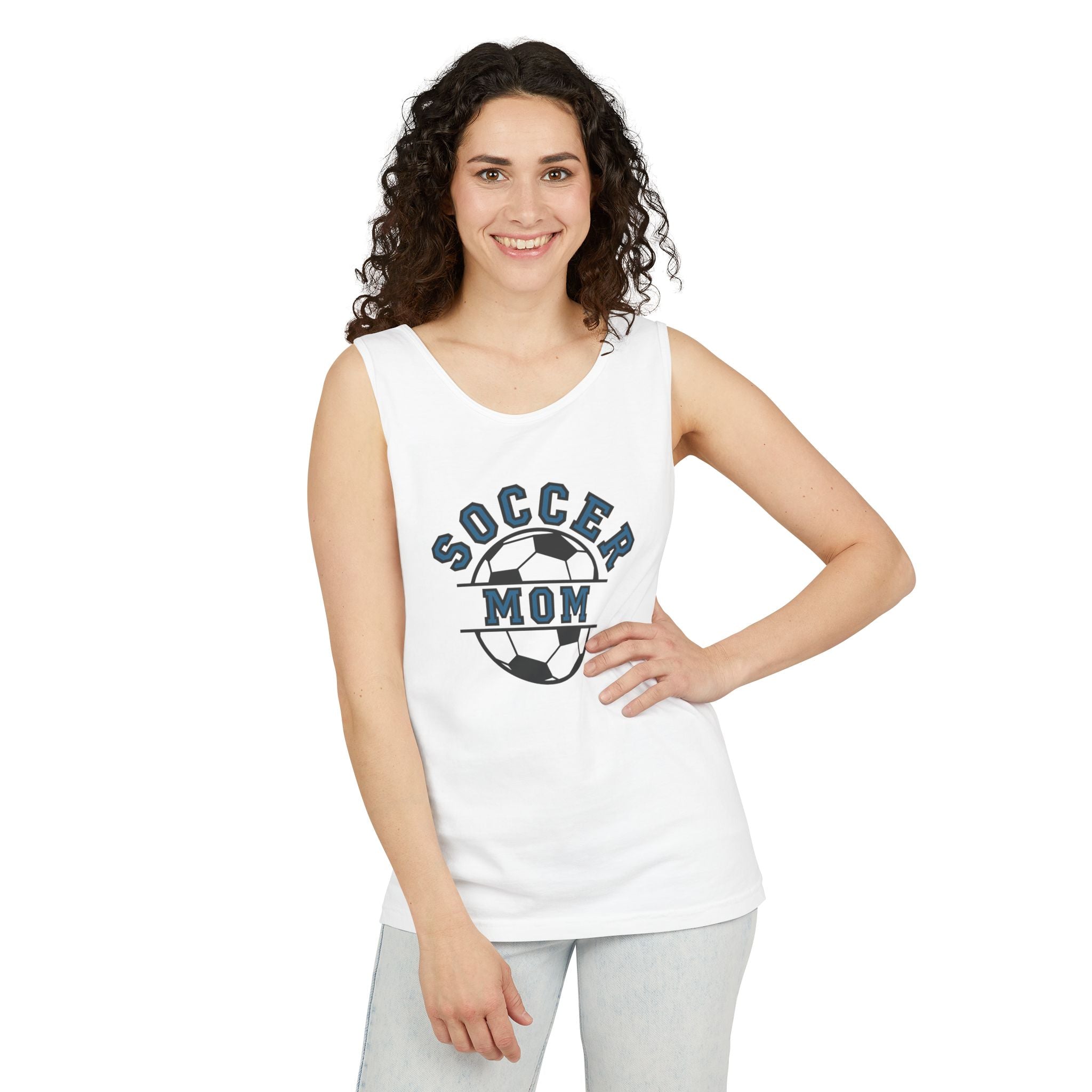 Mom Tank Top - Soccer Mom | Tank Top by atgodanddesigns