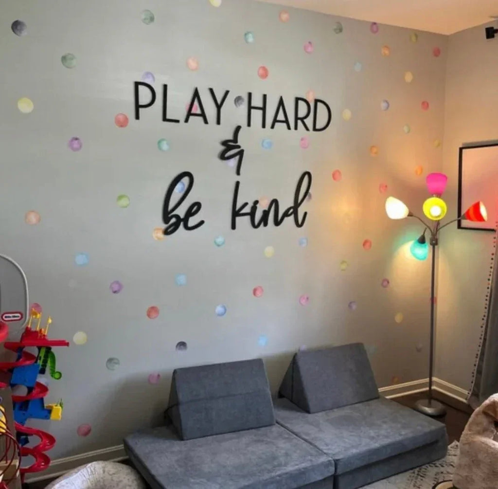Play Hard & Be Kind | by atgodanddesigns