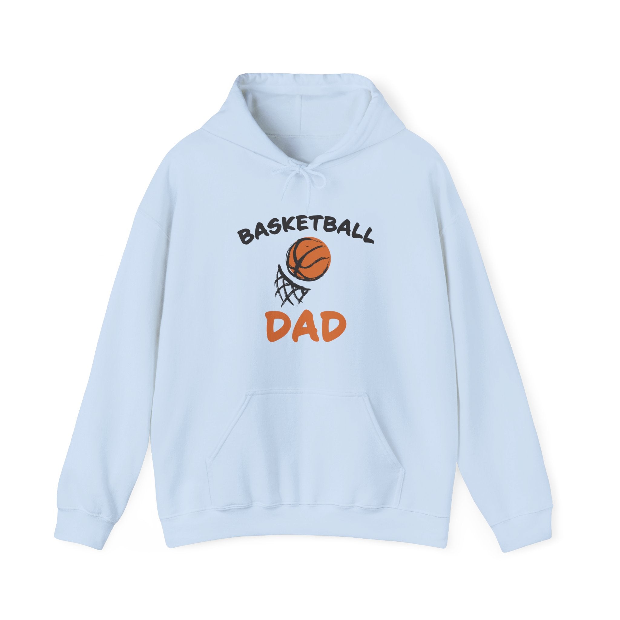Sports Dad Hooded Sweatshirt - Basketball Dad | Hoodie by atgodanddesigns