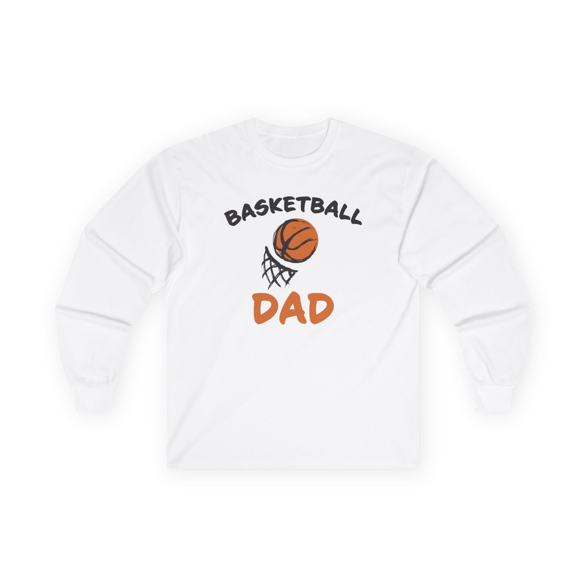 Sports Dad Long Sleeve - Basketball Dad | Long - sleeve by atgodanddesigns