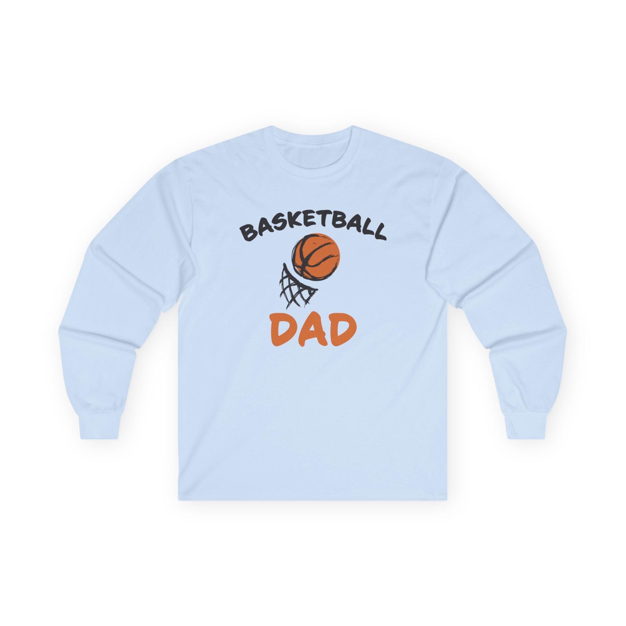Sports Dad Long Sleeve - Basketball Dad | Long - sleeve by atgodanddesigns