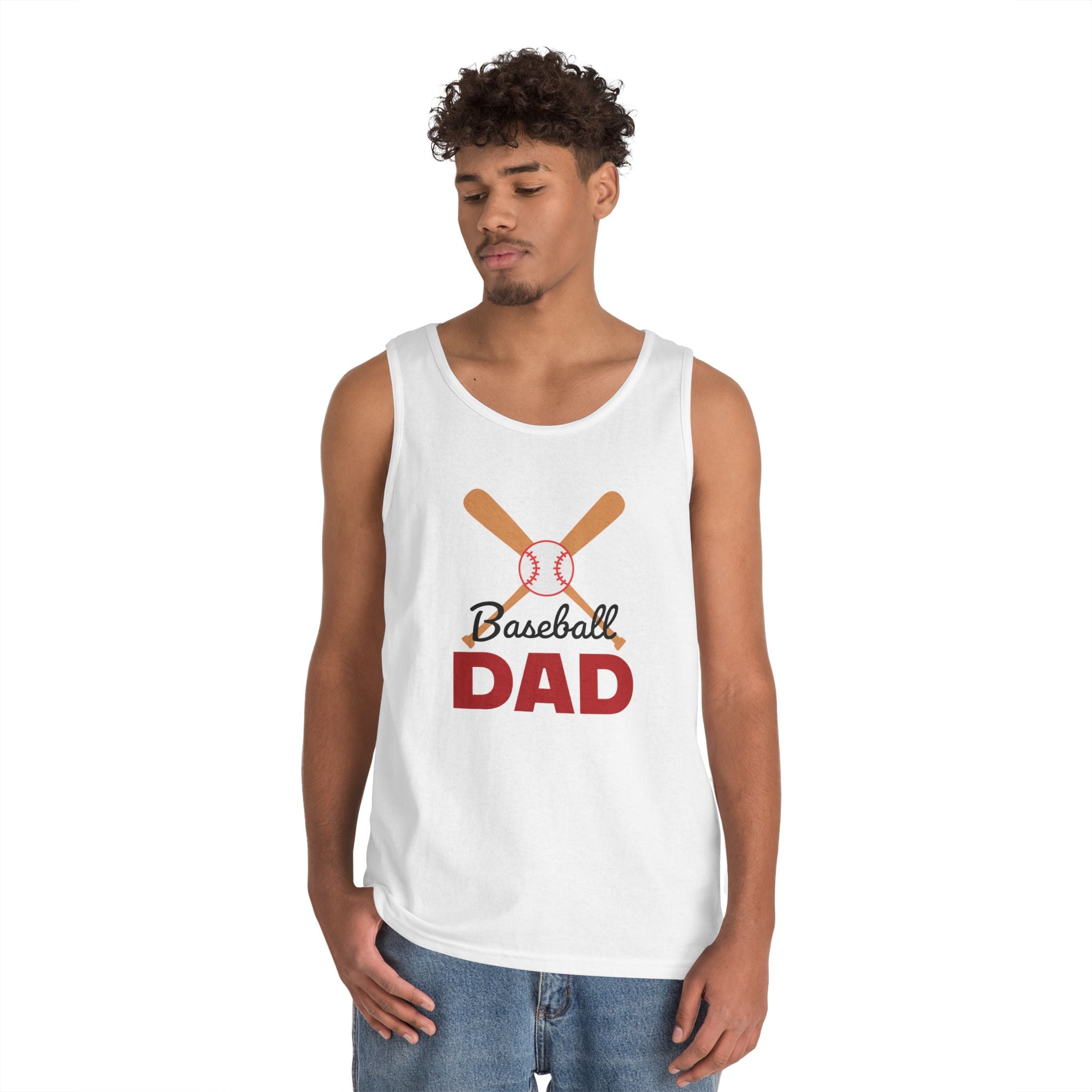 Sports Dad Tank Top - Baseball Dad | Tank Top by atgodanddesigns