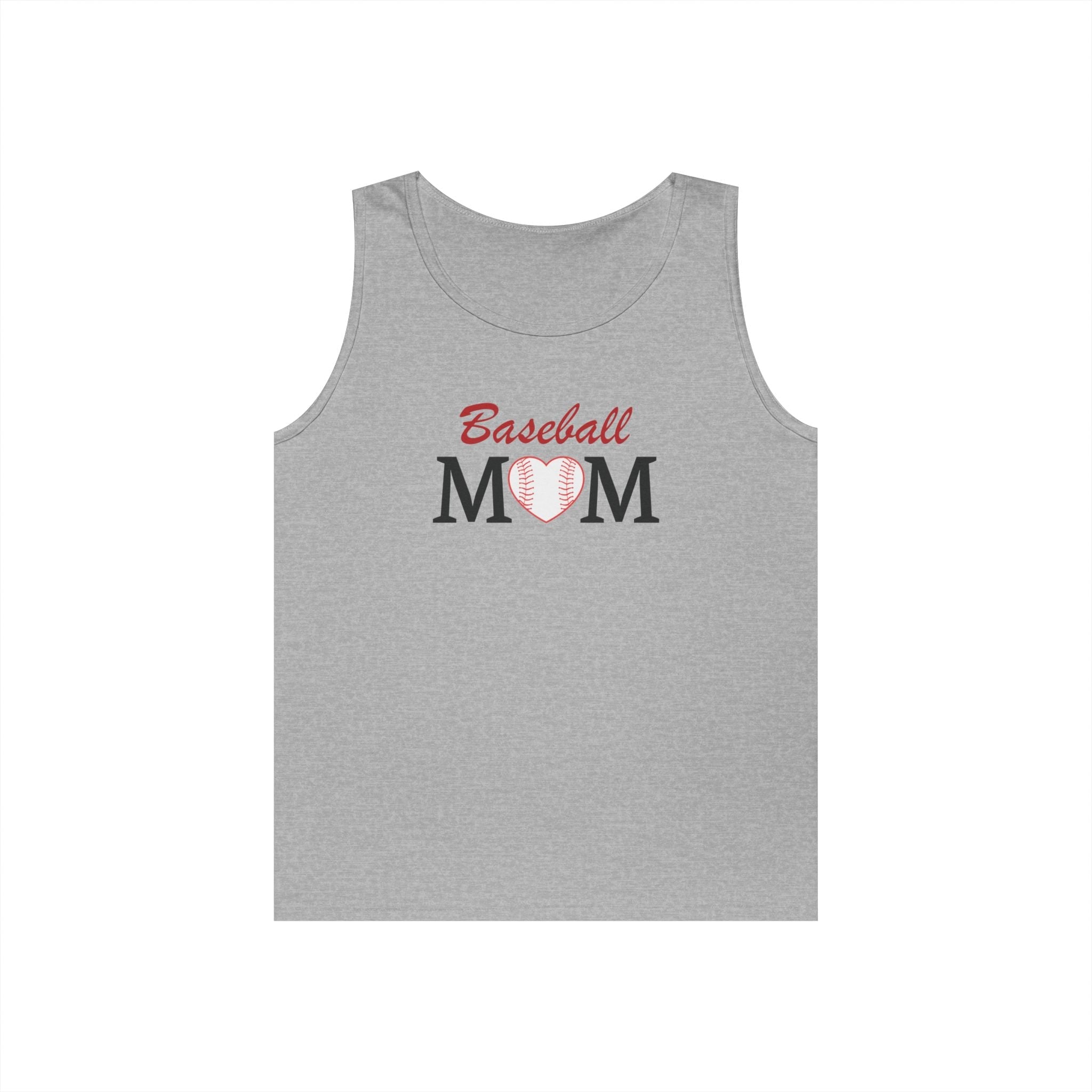 Sports Mom Cotton Tank Top - Baseball Mom | Tank Top by atgodanddesigns