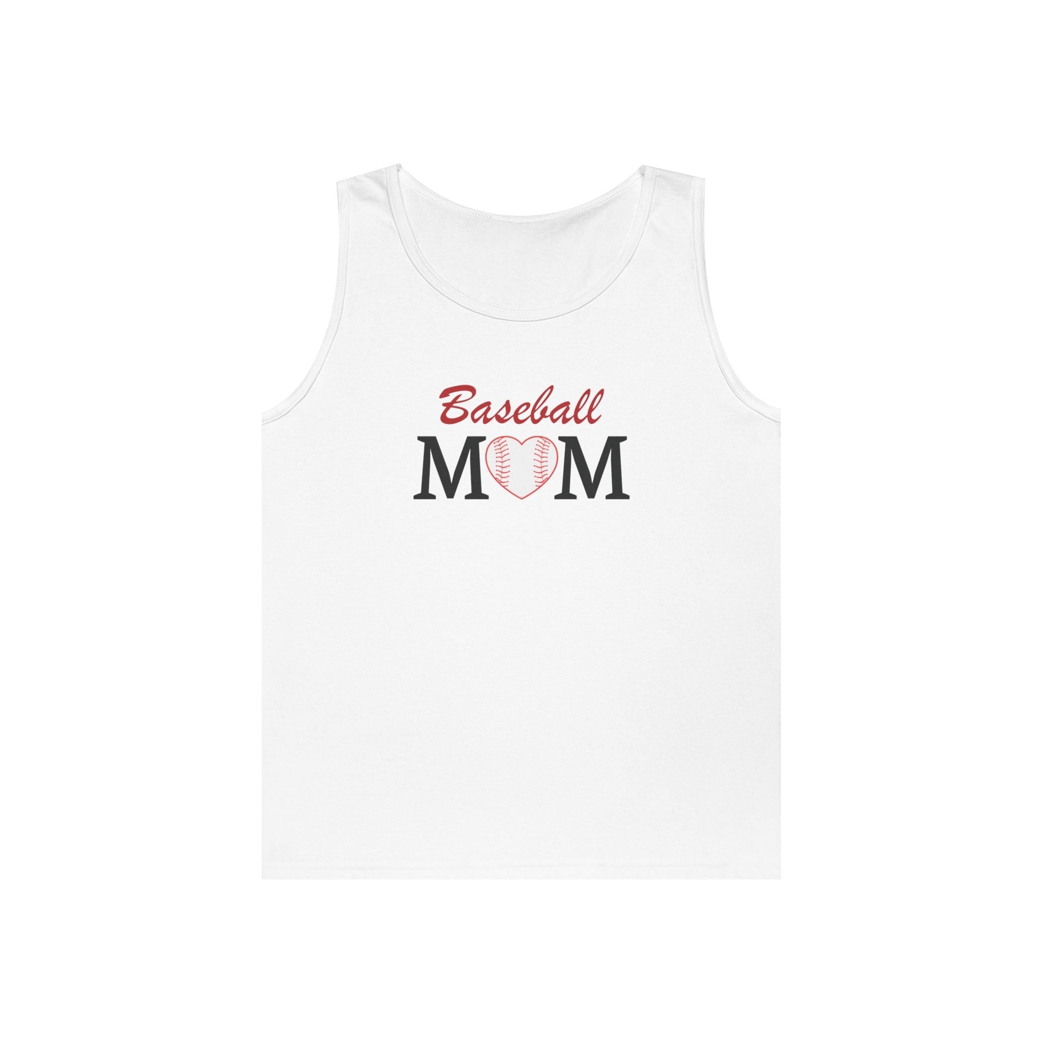 Sports Mom Cotton Tank Top - Baseball Mom | Tank Top by atgodanddesigns