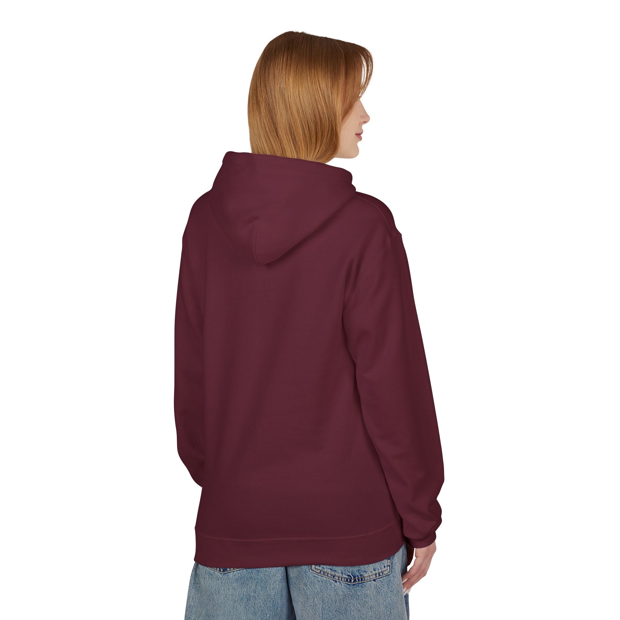Sports Mom Fleece Hoodie - Football Mom | Hoodie by atgodanddesigns