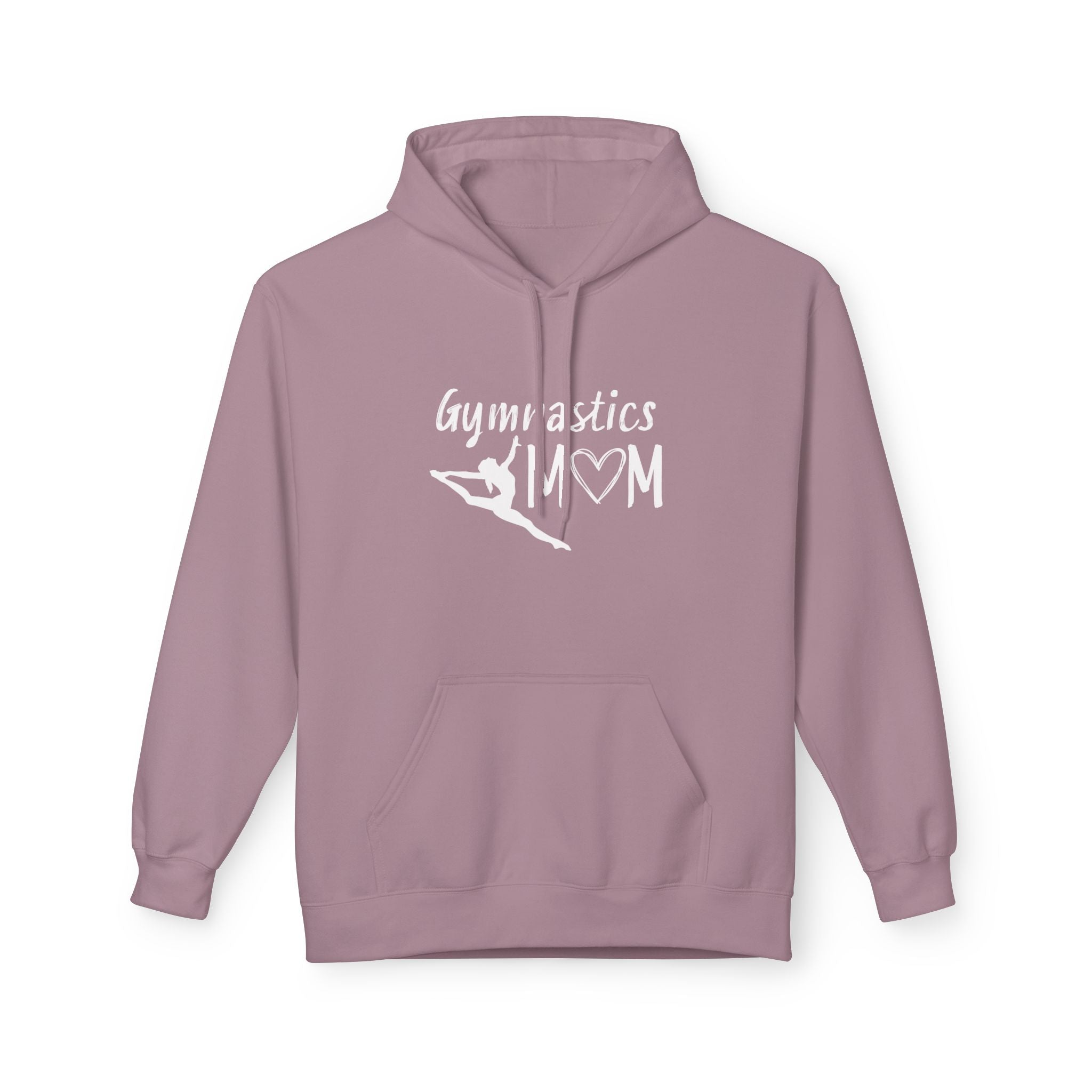 Sports Mom Fleece Hoodie - Gymnastics Mom | Hoodie by atgodanddesigns