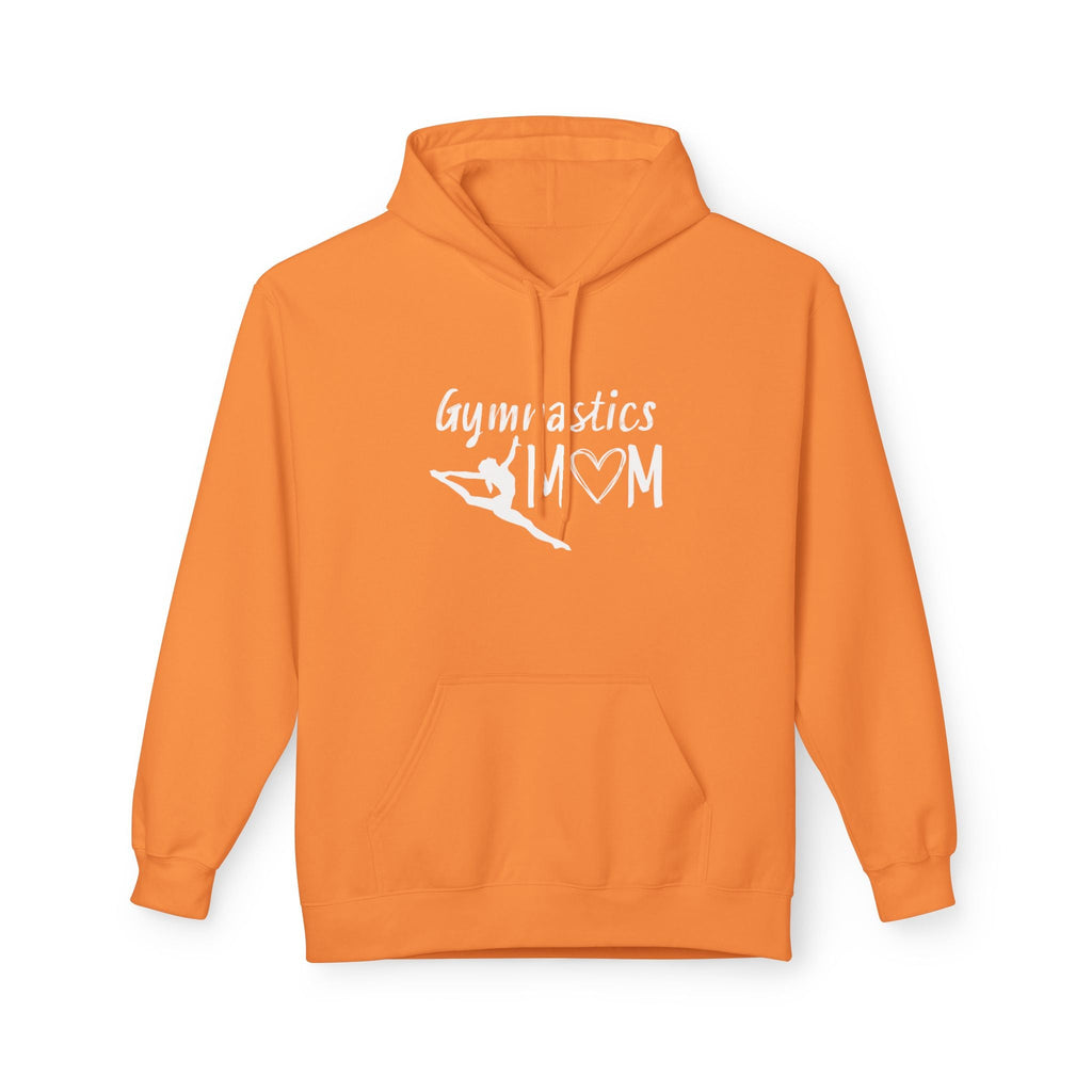 Sports Mom Fleece Hoodie - Gymnastics Mom | Hoodie by atgodanddesigns