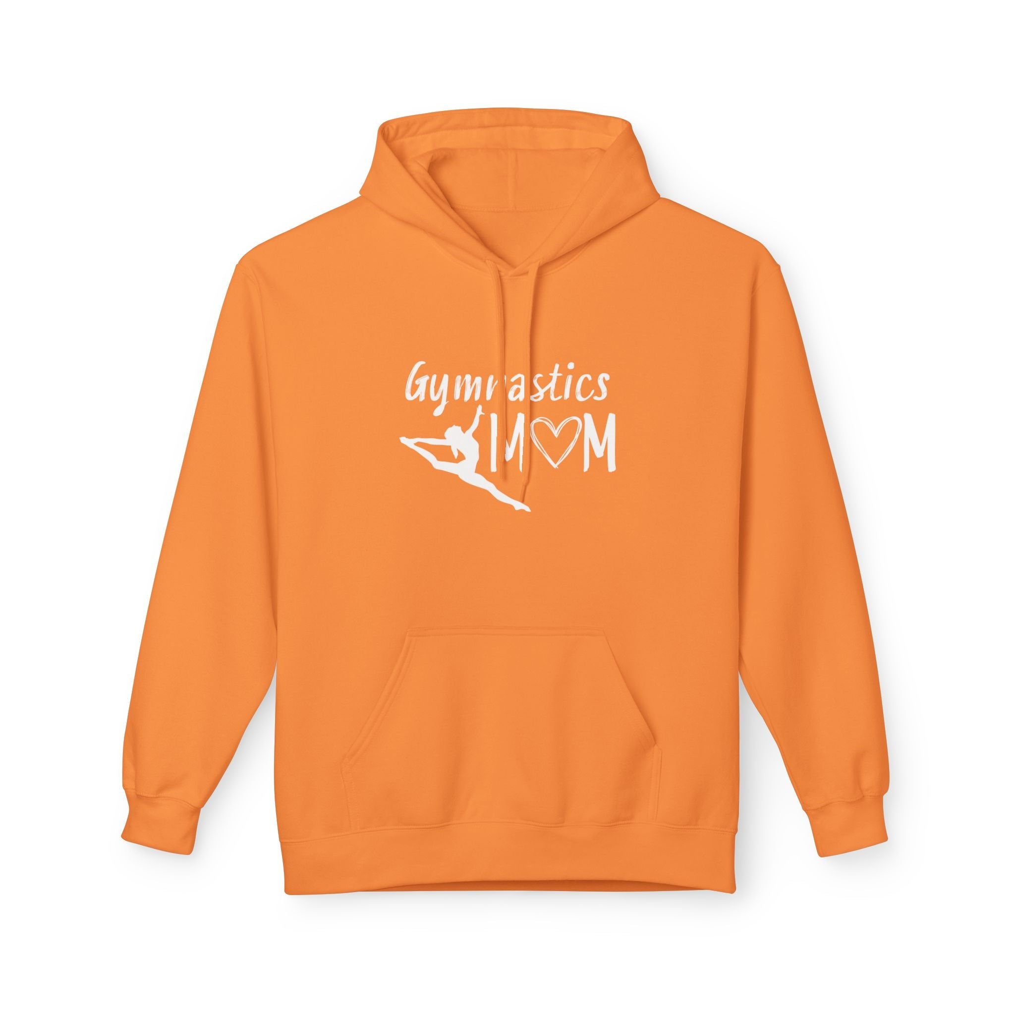 Sports Mom Fleece Hoodie - Gymnastics Mom | Hoodie by atgodanddesigns