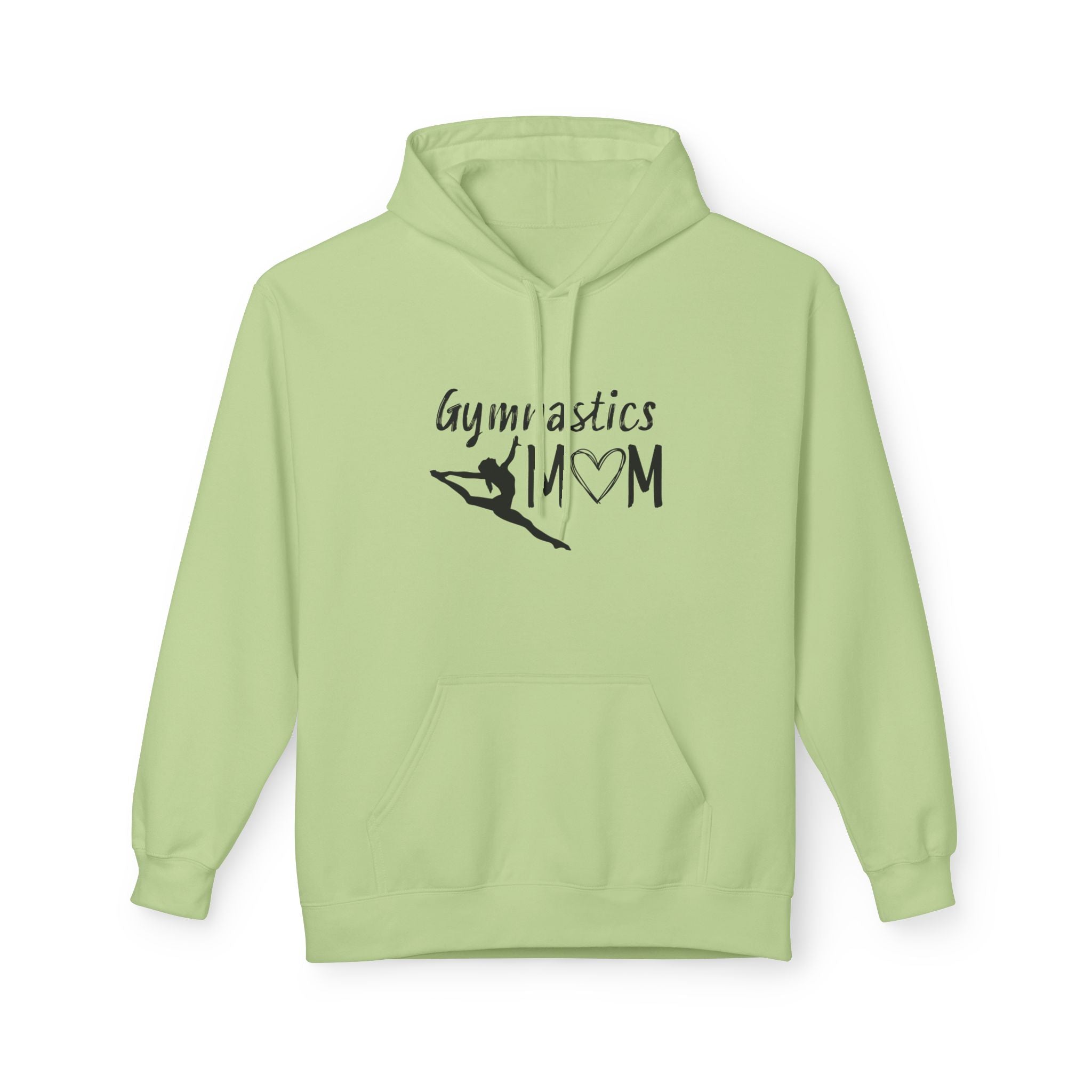 Sports Mom Fleece Hoodie - Gymnastics Mom | Hoodie by atgodanddesigns