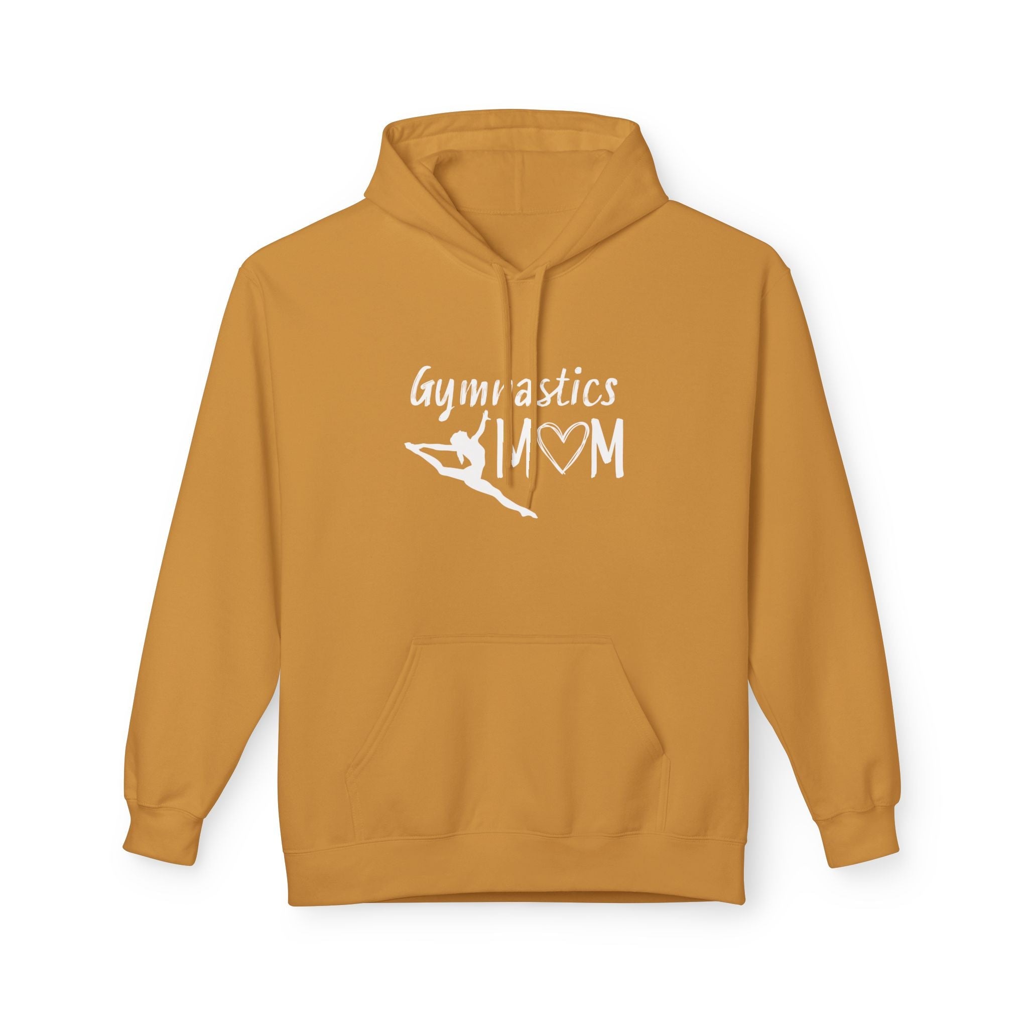 Sports Mom Fleece Hoodie - Gymnastics Mom | Hoodie by atgodanddesigns
