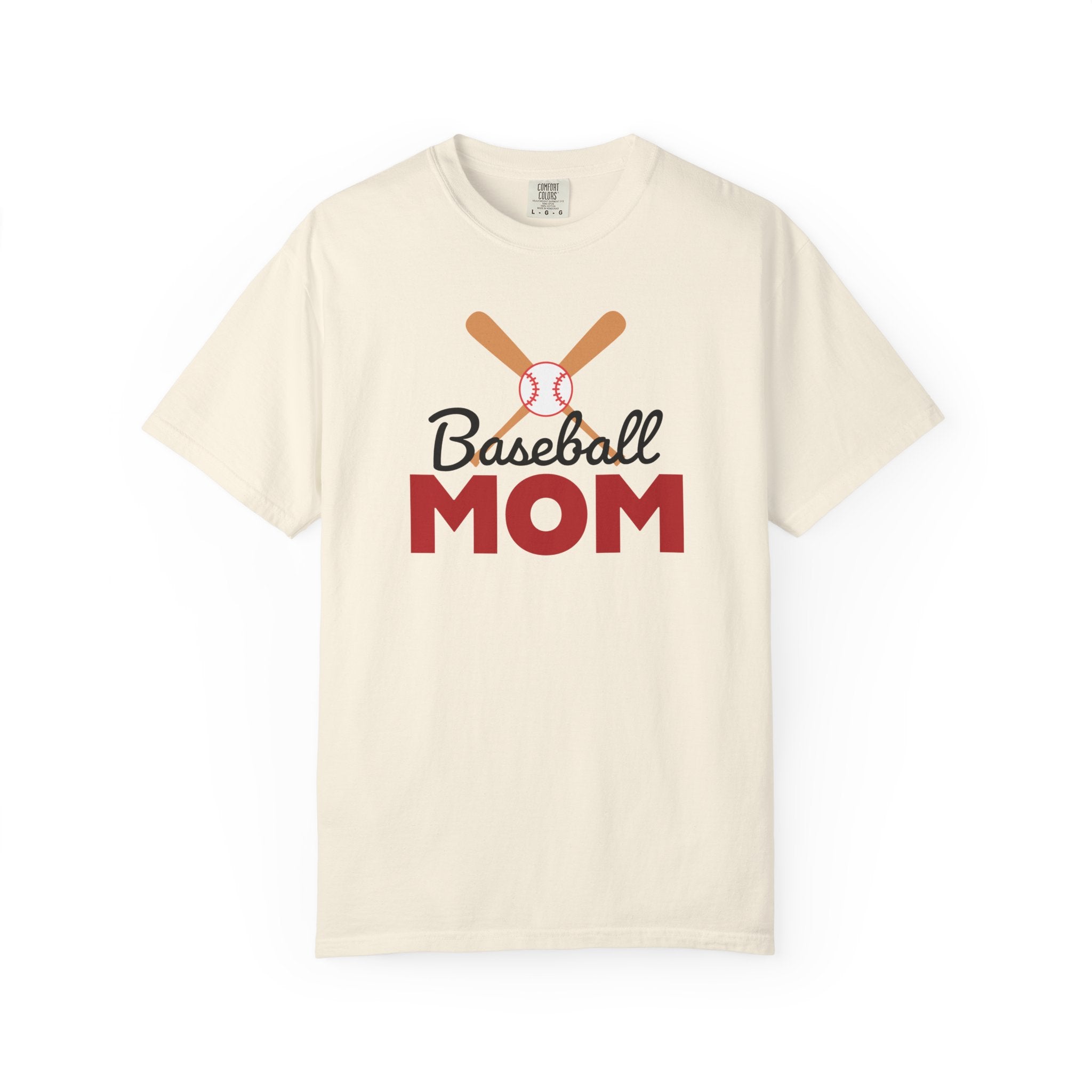 Sports Mom Graphic T-Shirt - Baseball Mom | T-Shirt by atgodanddesigns
