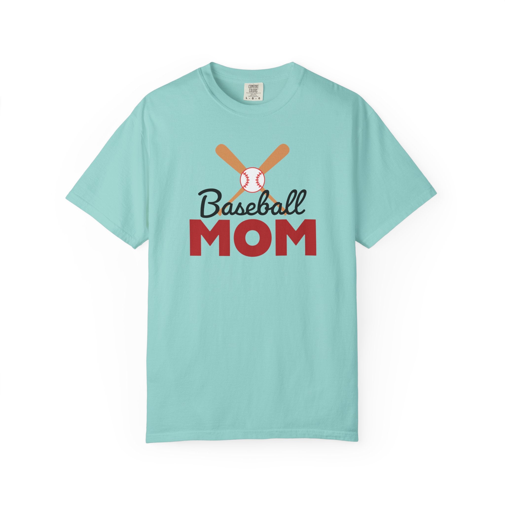 Sports Mom Graphic T-Shirt - Baseball Mom | T-Shirt by atgodanddesigns