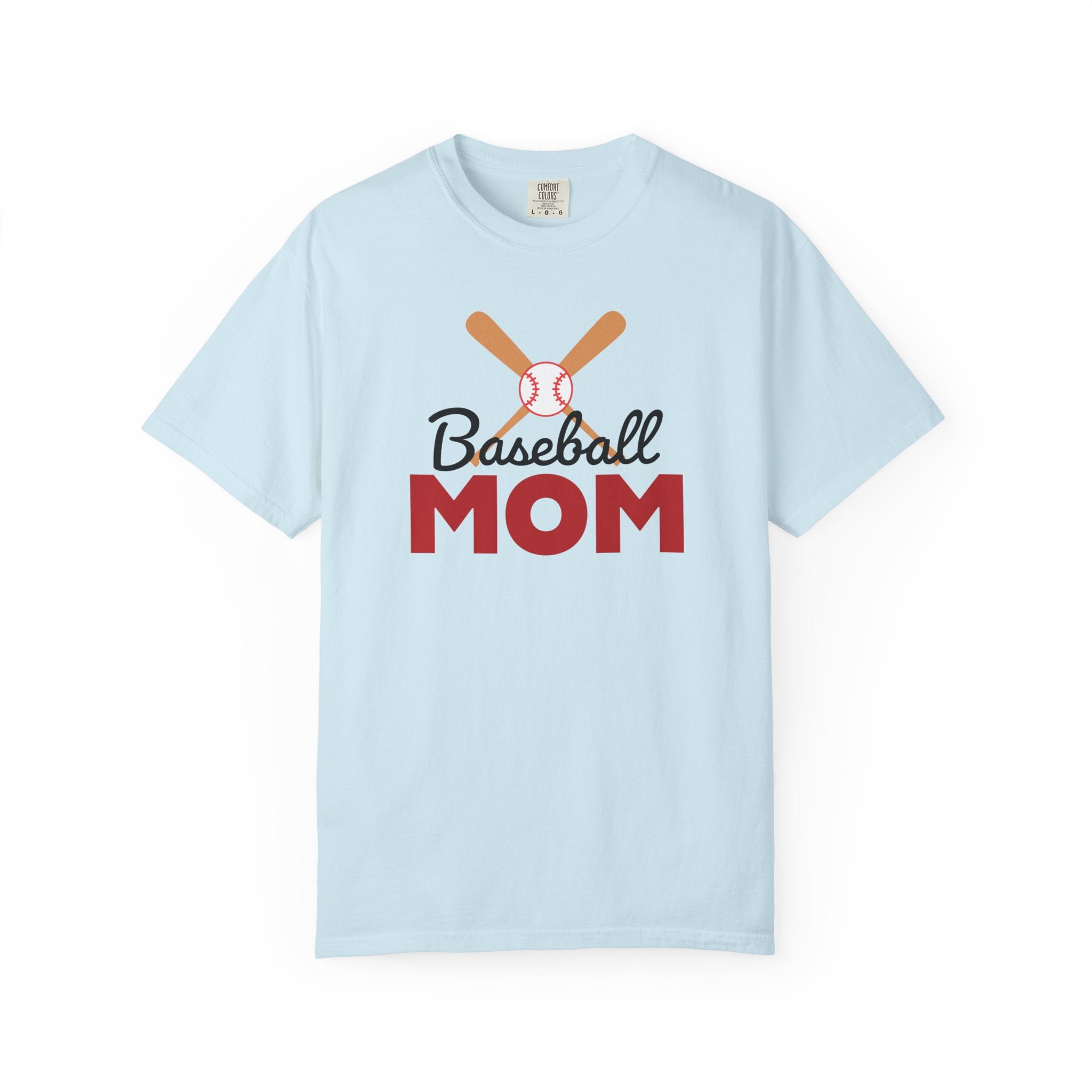Sports Mom Graphic T-Shirt - Baseball Mom | T-Shirt by atgodanddesigns