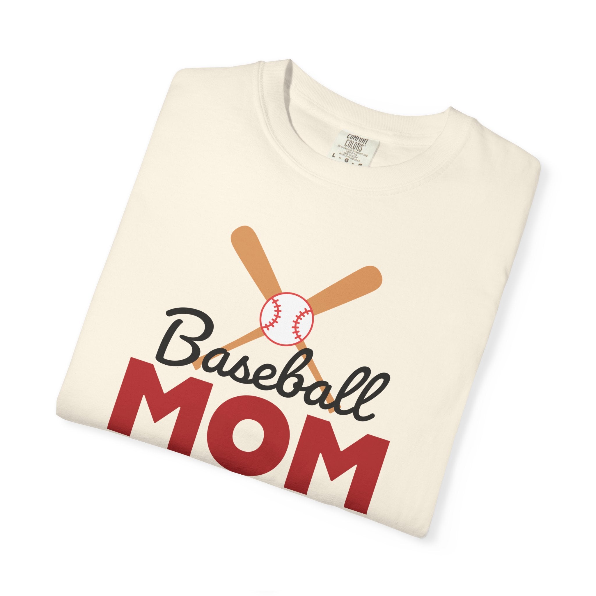Sports Mom Graphic T-Shirt - Baseball Mom | T-Shirt by atgodanddesigns