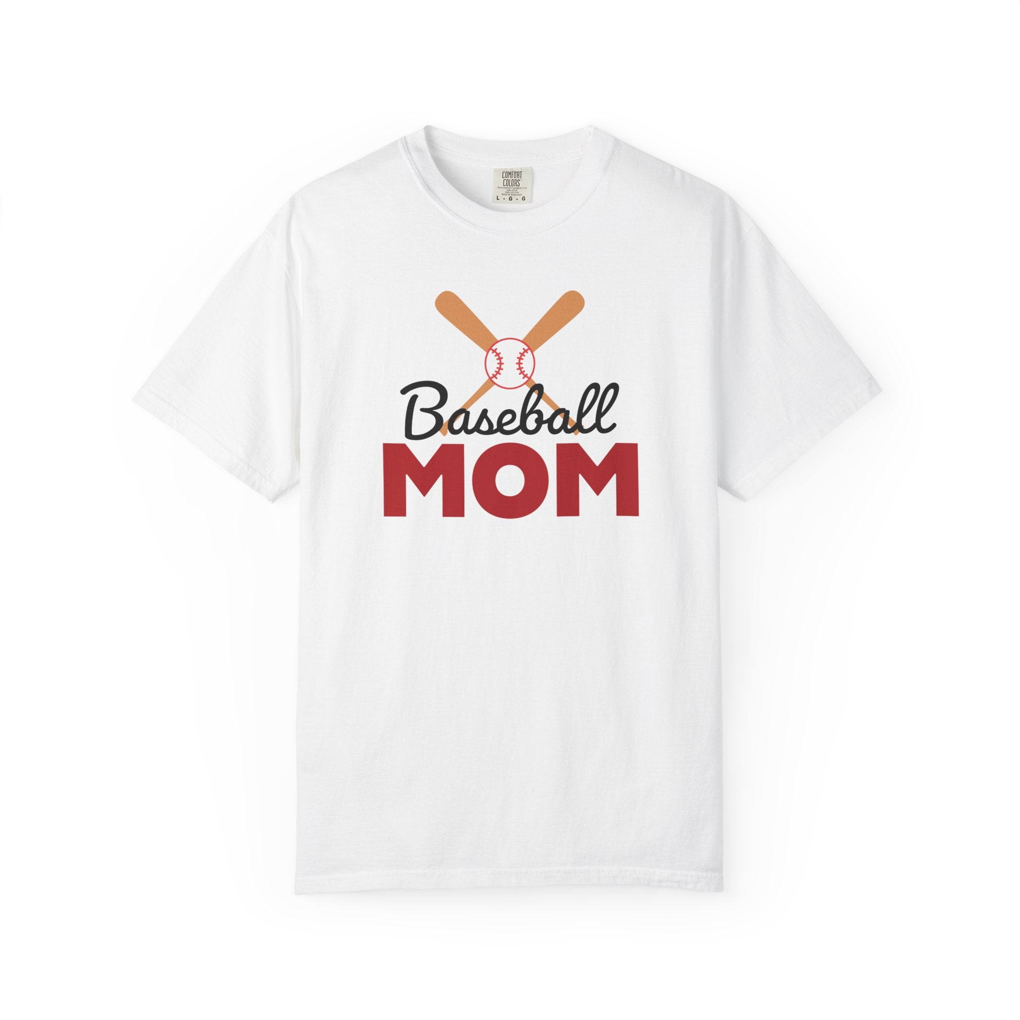 Sports Mom Graphic T-Shirt - Baseball Mom | T-Shirt by atgodanddesigns