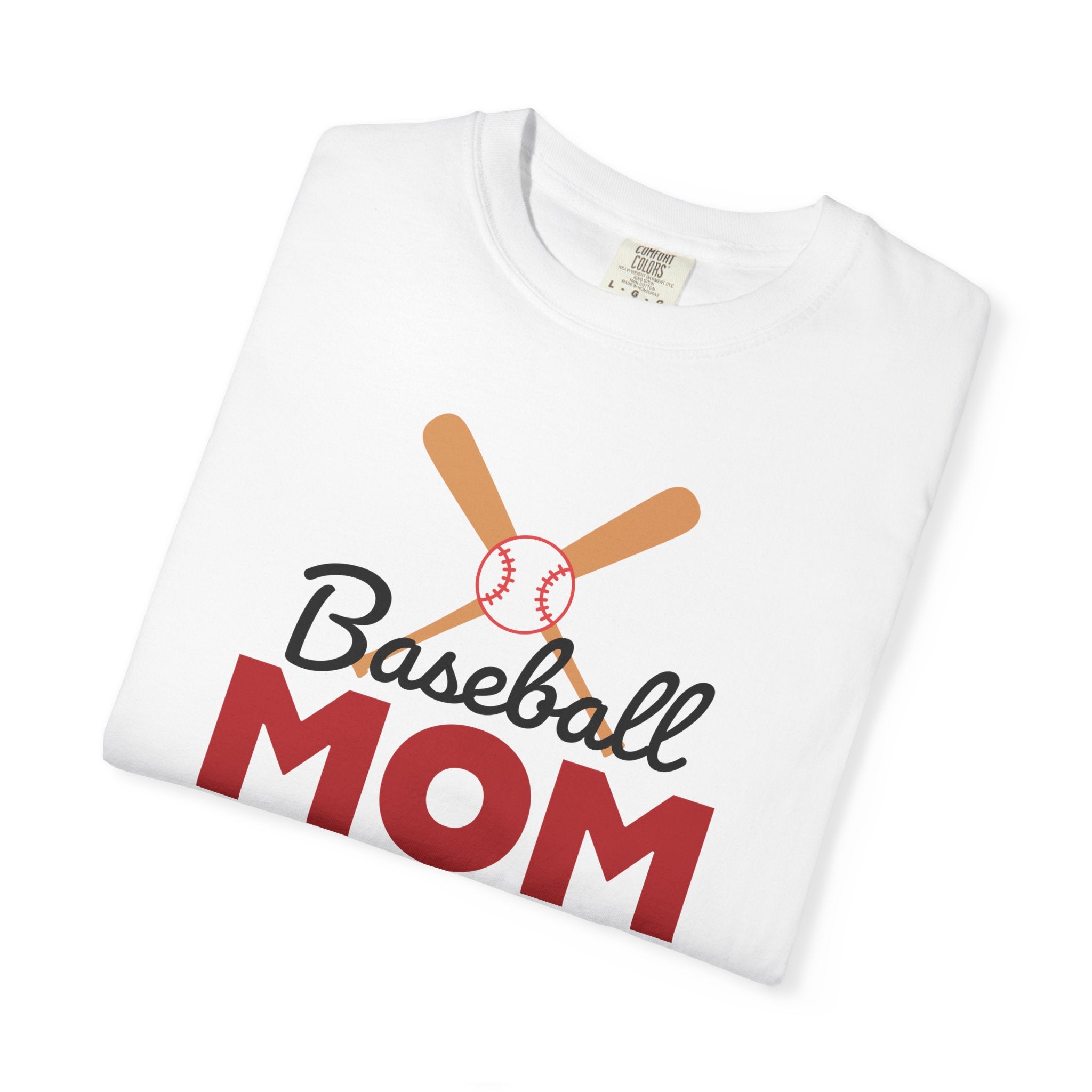 Sports Mom Graphic T-Shirt - Baseball Mom | T-Shirt by atgodanddesigns