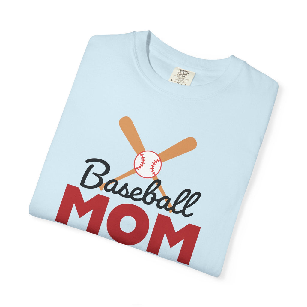 Sports Mom Graphic T-Shirt - Baseball Mom | T-Shirt by atgodanddesigns