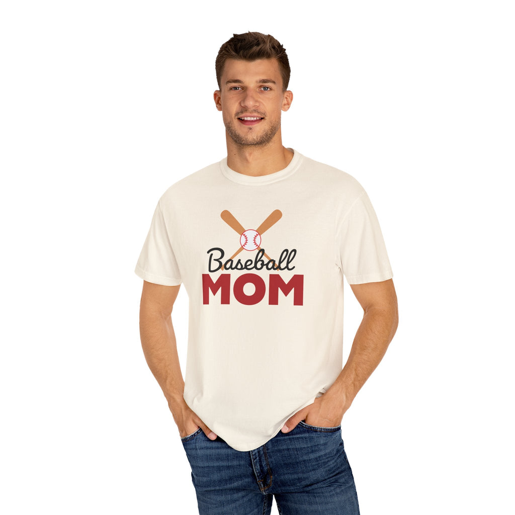 Sports Mom Graphic T-Shirt - Baseball Mom | T-Shirt by atgodanddesigns