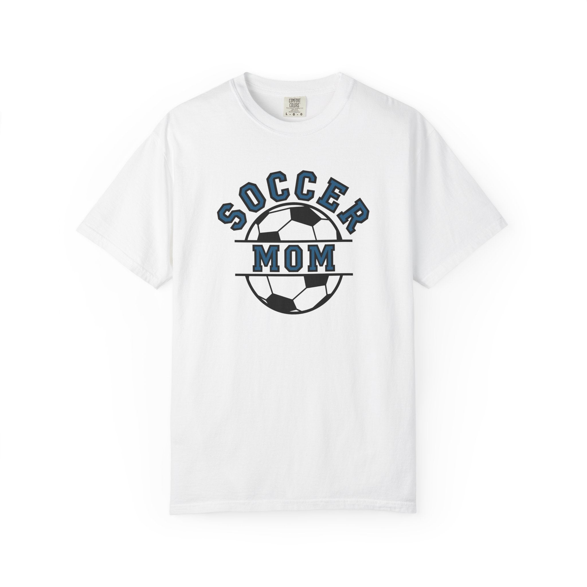 Sports Mom Graphic T-Shirt - Soccer Mom | T-Shirt by atgodanddesigns