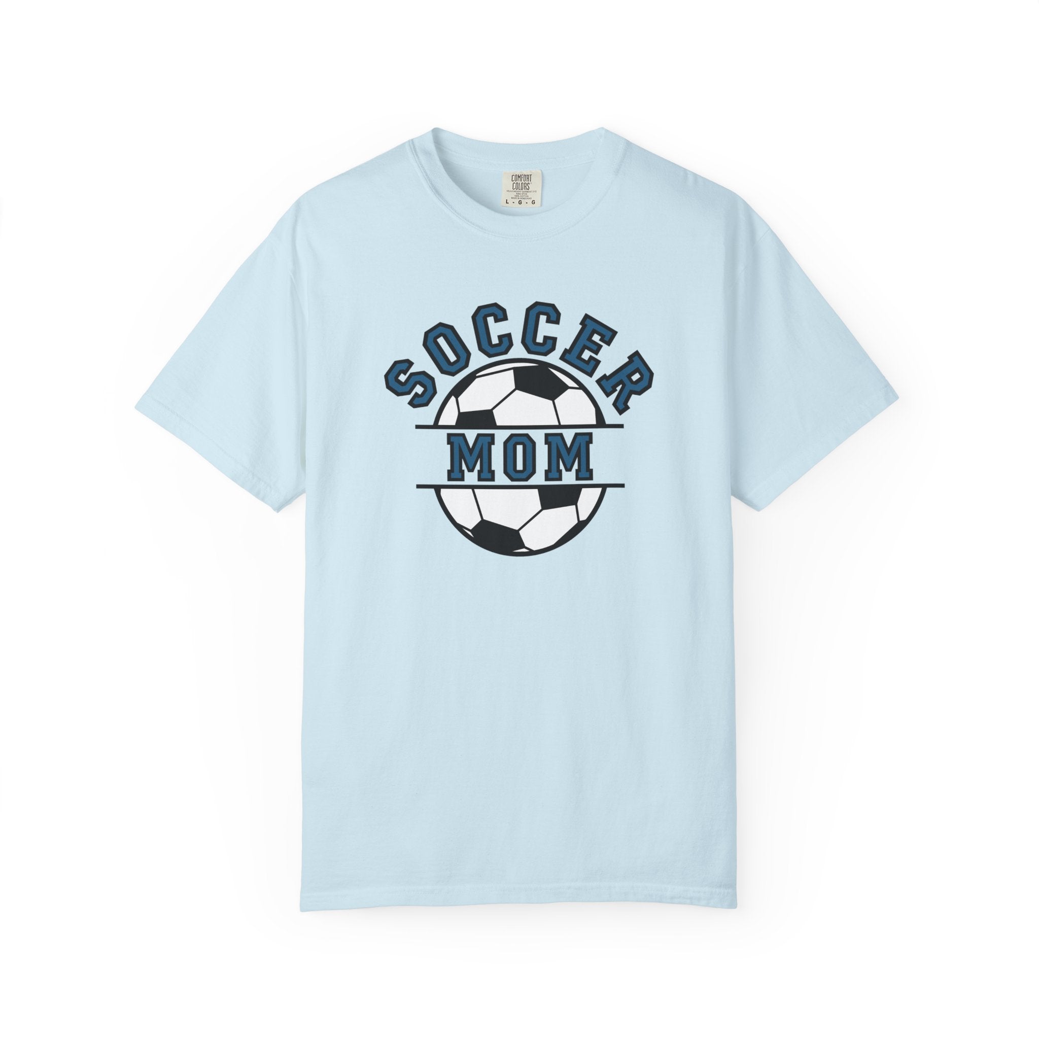 Sports Mom Graphic T-Shirt - Soccer Mom | T-Shirt by atgodanddesigns