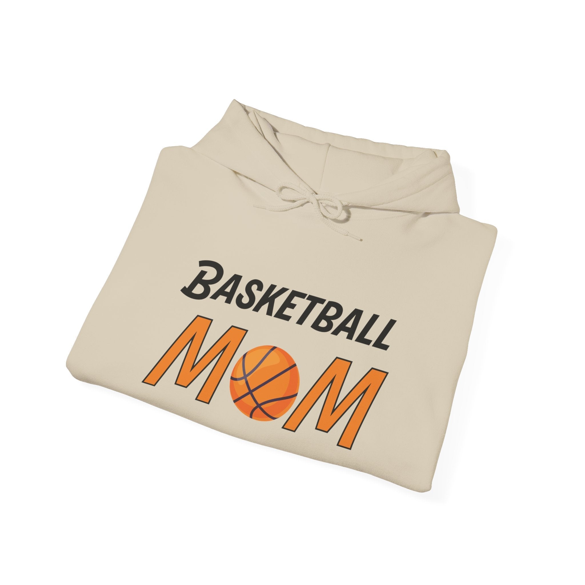 Sports Mom Hooded Sweatshirt - Basketball Mom | Hoodie by atgodanddesigns