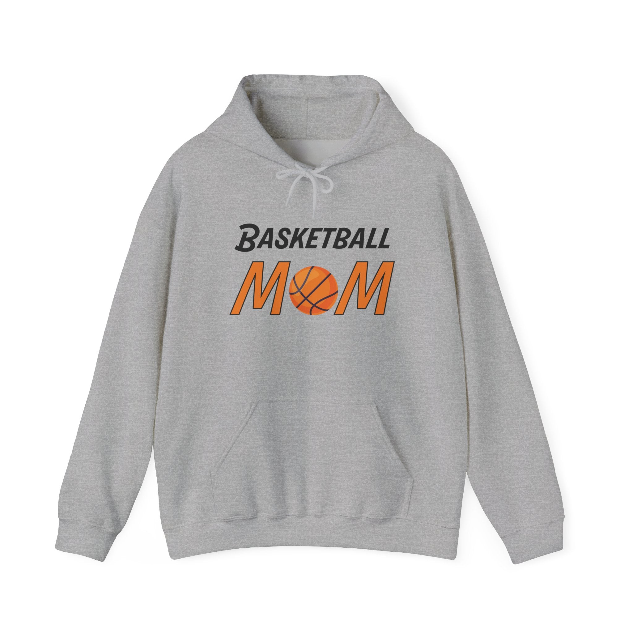 Sports Mom Hooded Sweatshirt - Basketball Mom | Hoodie by atgodanddesigns