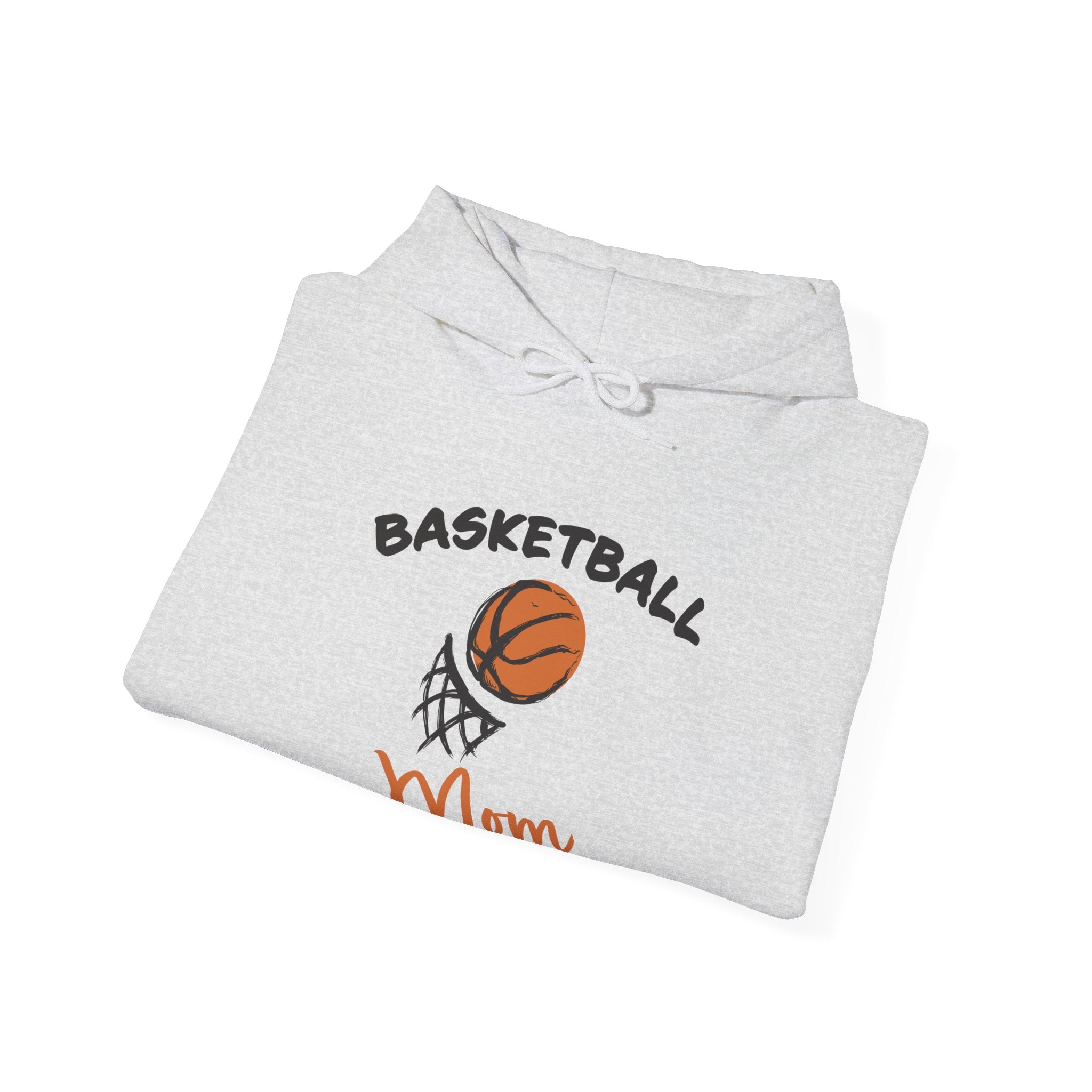 Sports Mom Hooded Sweatshirt - Basketball Mom | Hoodie by atgodanddesigns